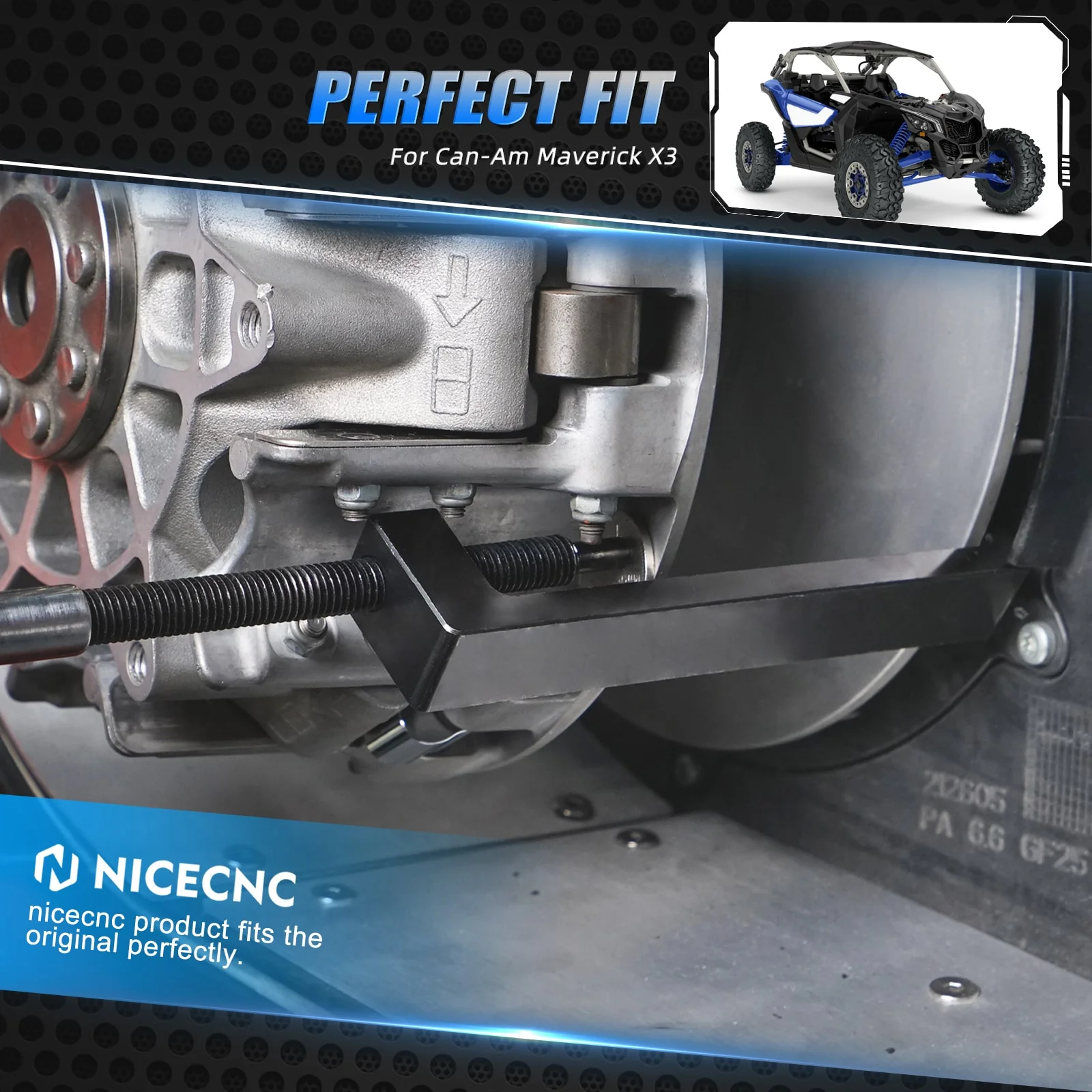 UTV Primary Clutch C-Clamp Weight Change Tool For Can-Am Maverick X3 2017-2024 - Image 2
