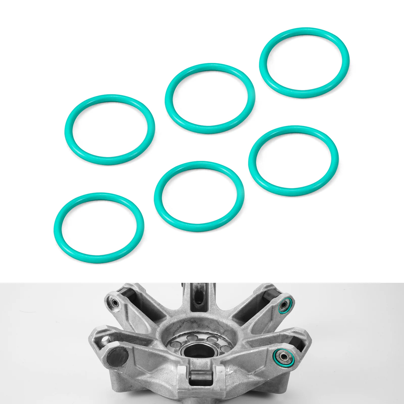 6PCS UTV Primary Drive Clutch Damper Transmission O-Rings Kit For Can Am X3