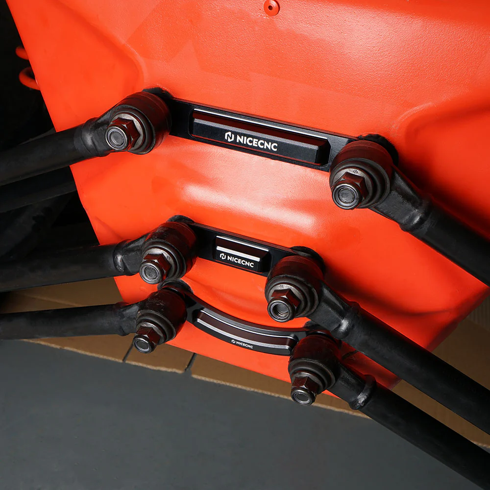 UTV Thickened Radius Rod Dog Bones Race Plates Kit For Can-Am X3 - Image 12