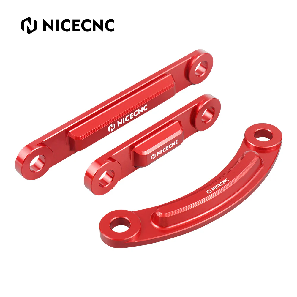 UTV Thickened Radius Rod Dog Bones Race Plates Kit For Can-Am X3 - Image 6