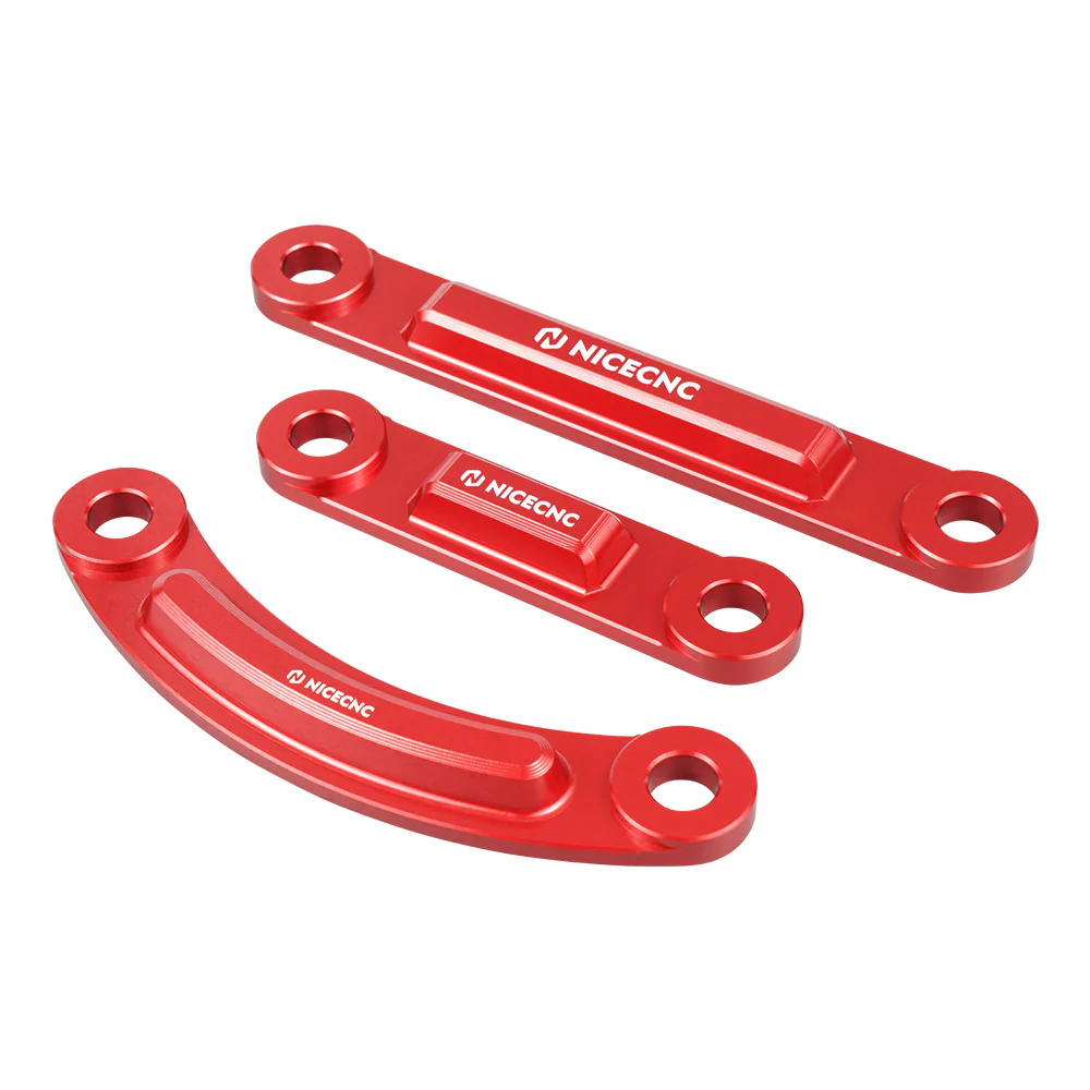 UTV Thickened Radius Rod Dog Bones Race Plates Kit For Can-Am X3 - Image 8