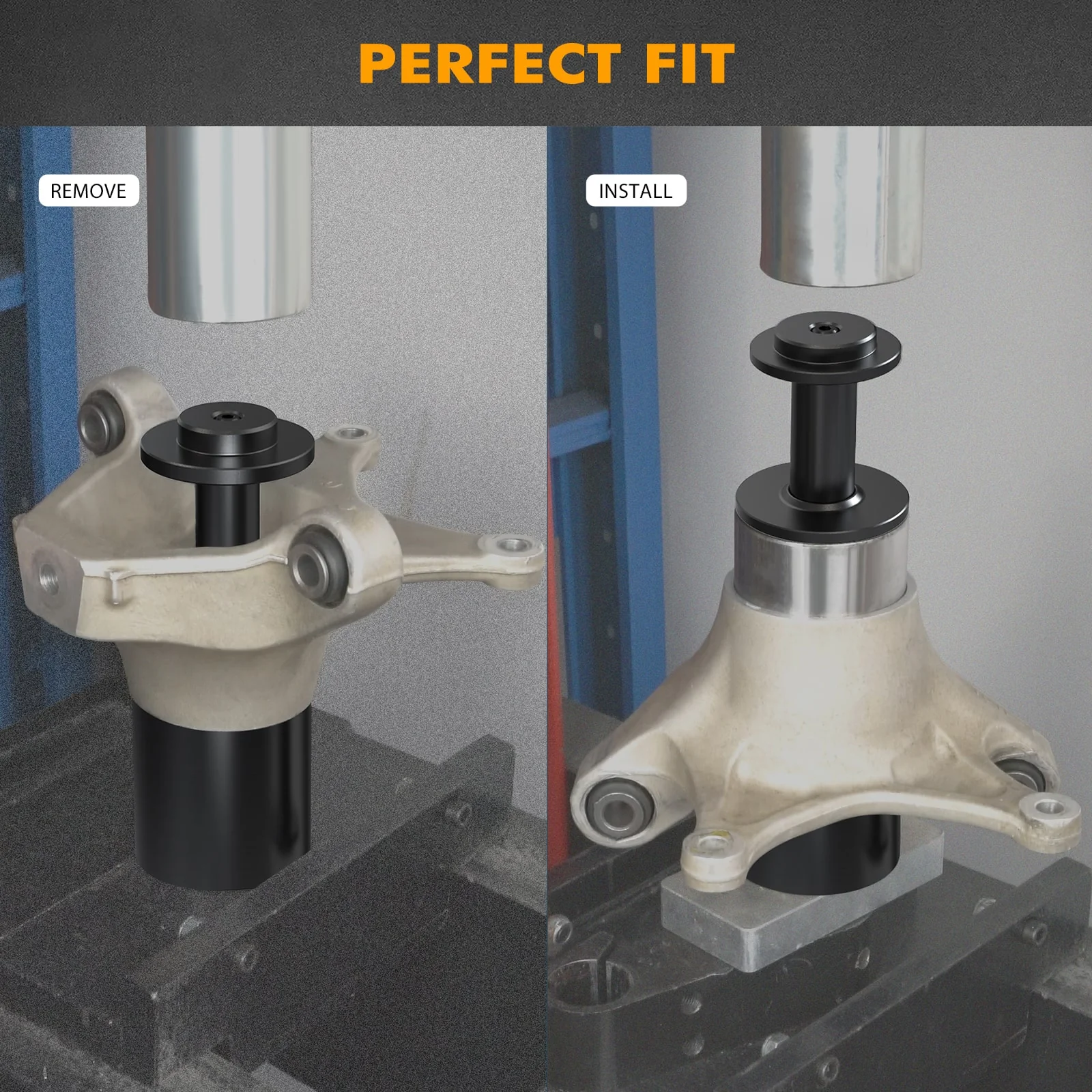 Wheel Bearing Drive Install Removal Press Tool Kit For Can-Am Maverick X3 - Image 2