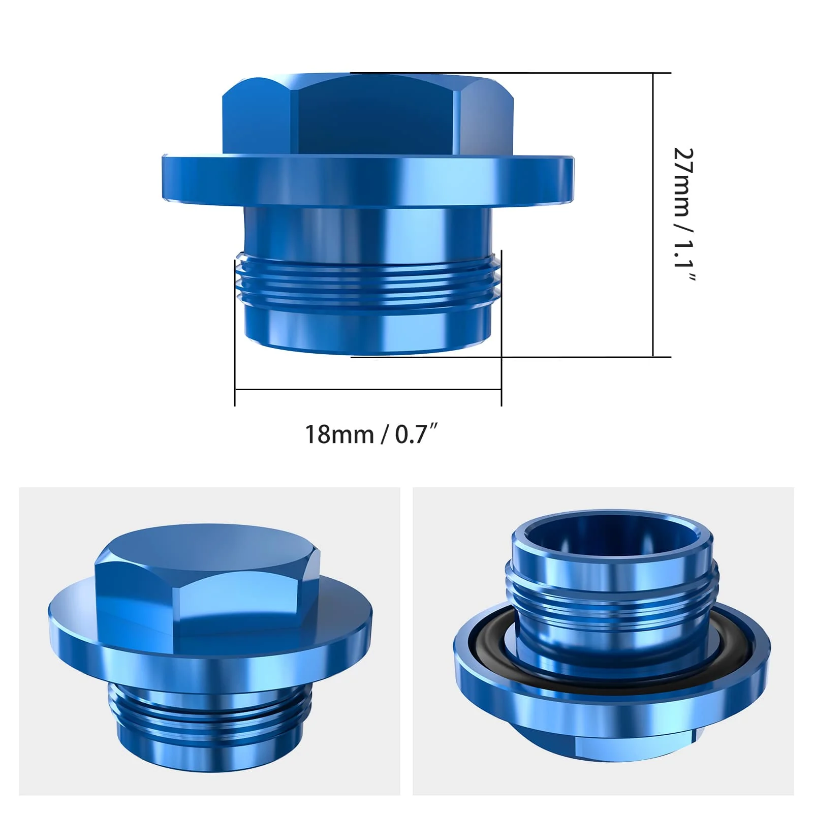 Carburetor Oil Drain Plug Carb Screw Bolt For Yamaha YZ65 2018-2023 YZ250 1995-2023 YZ450F 2003-2009 - Image 4