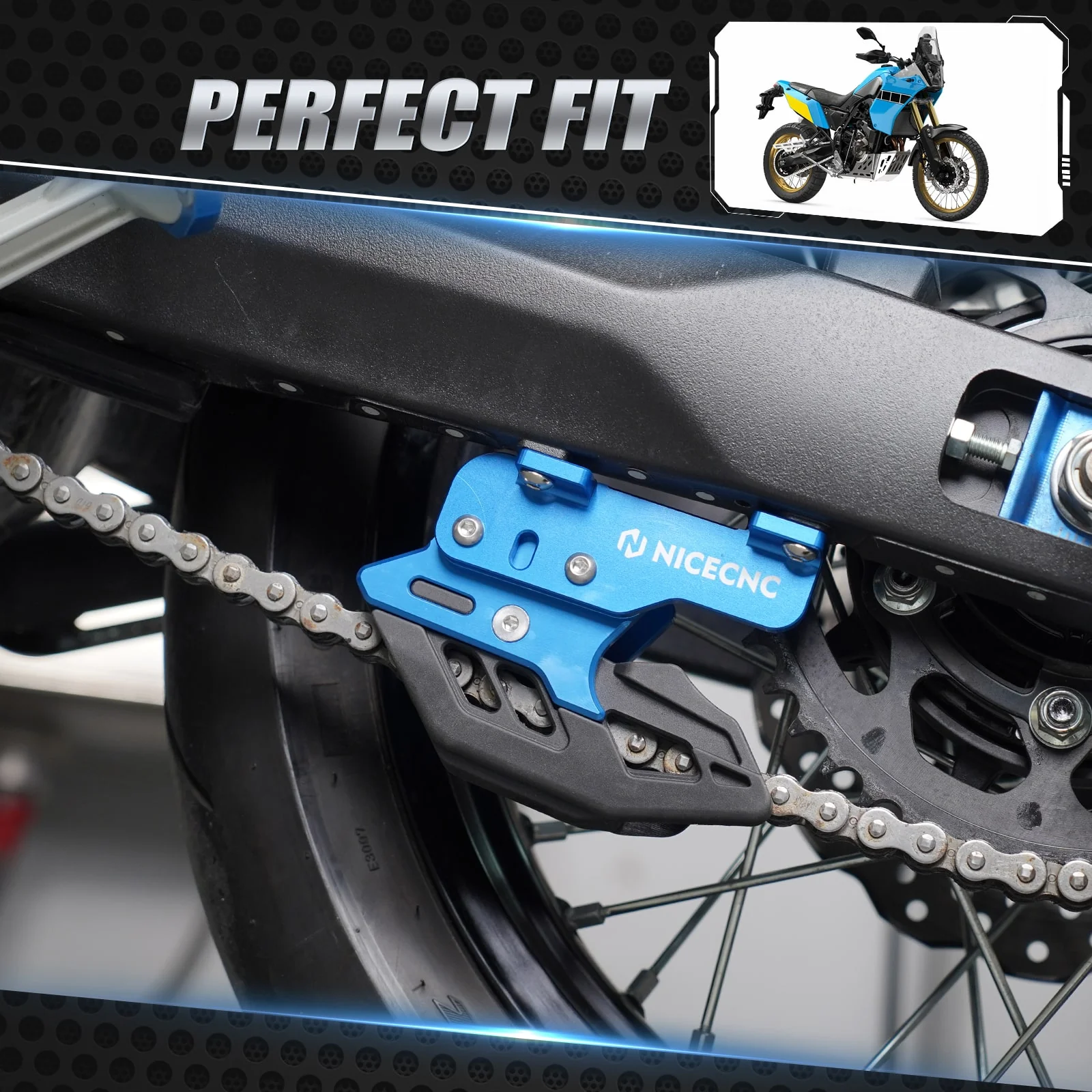 Chain Guide For Yamaha Tenere 700 /XTZ700 2019-2024 Rally Edition 2020-2024 World Raid 2022 - Image 2