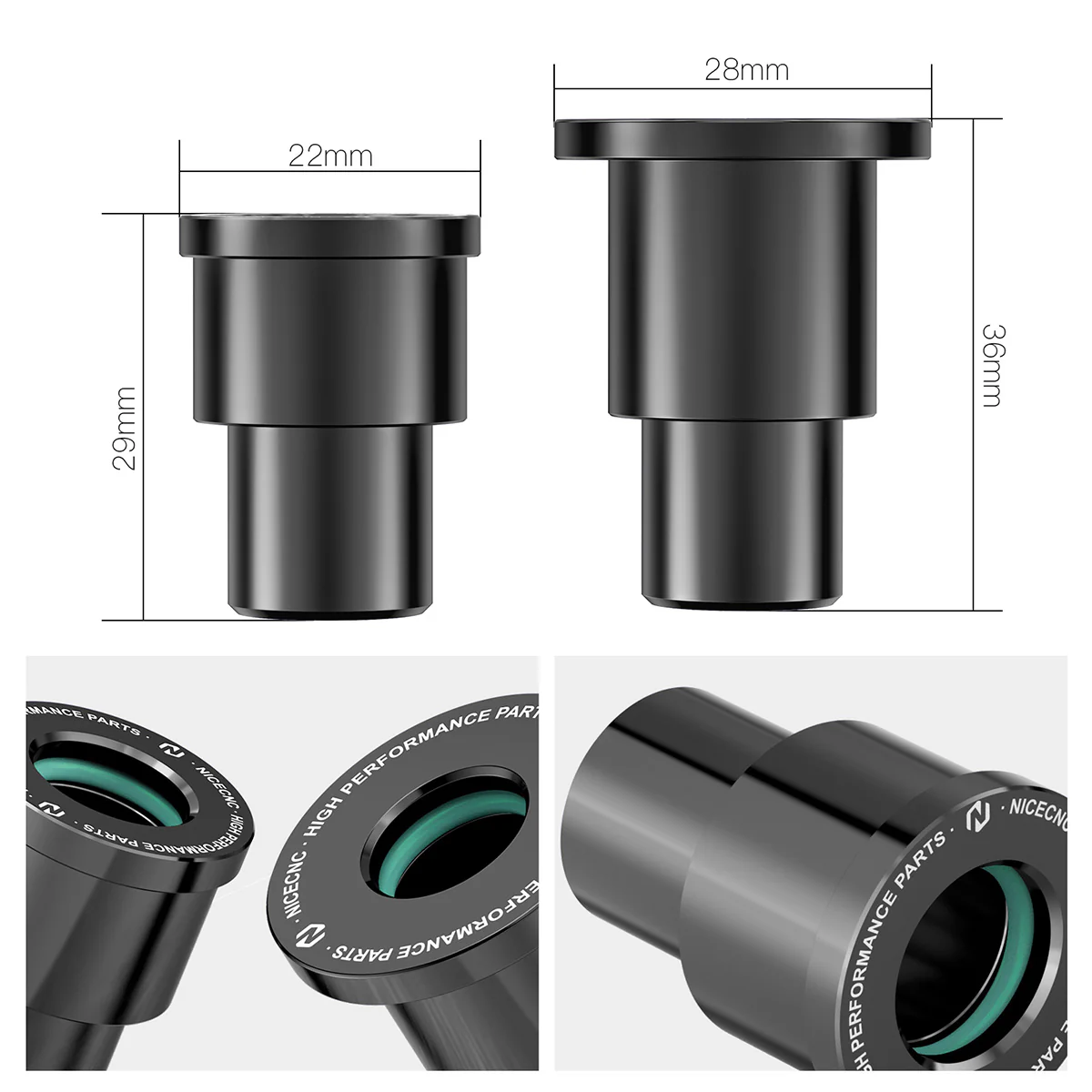 Chain Tensioner Adjuster Blocks Rear Axle Nut Wheel Spacers For Surron Light Bee Segway X160 X260 - Image 15
