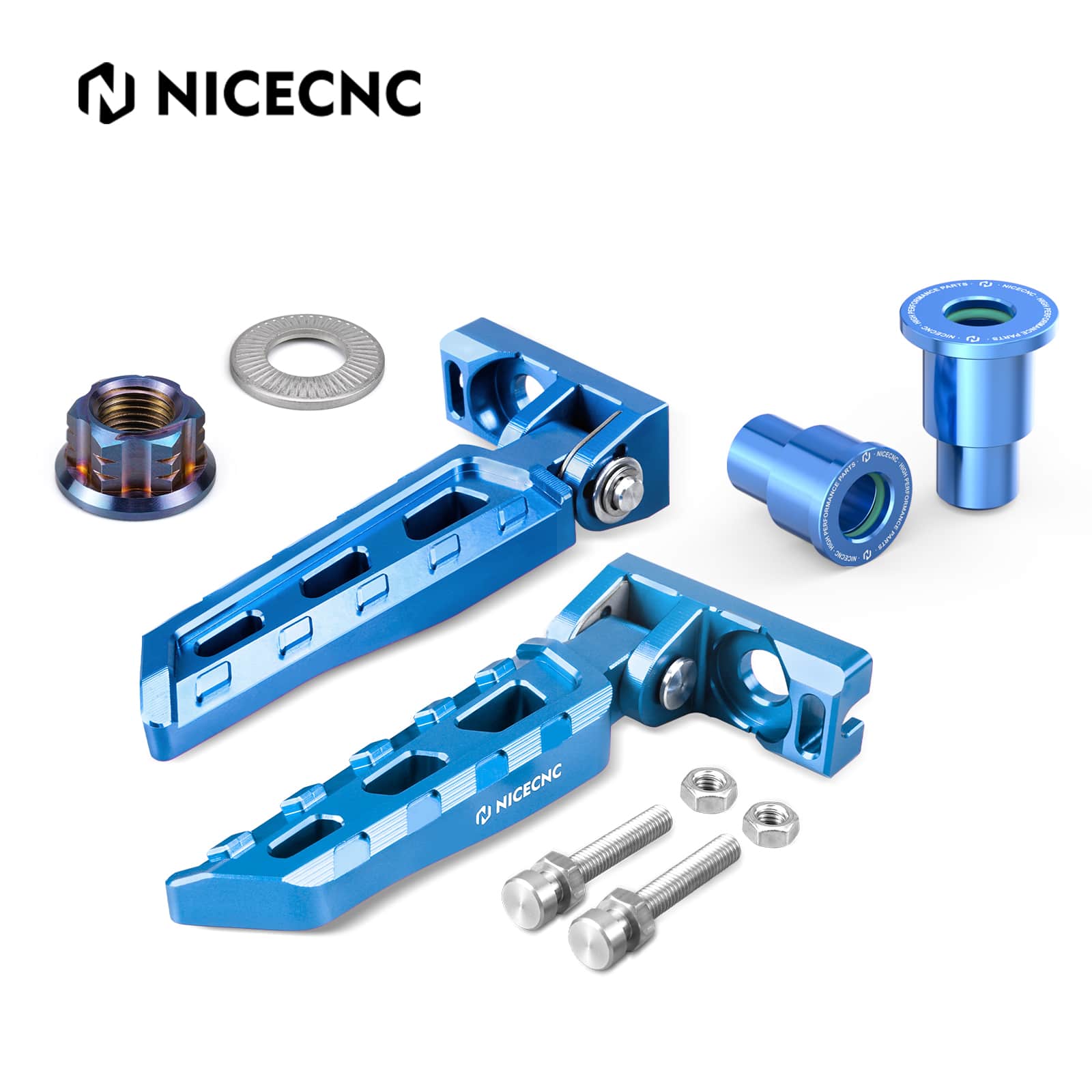 Chain Tensioner Adjuster Blocks Rear Axle Nut Wheel Spacers For Surron Light Bee Segway X160 X260 - Image 9