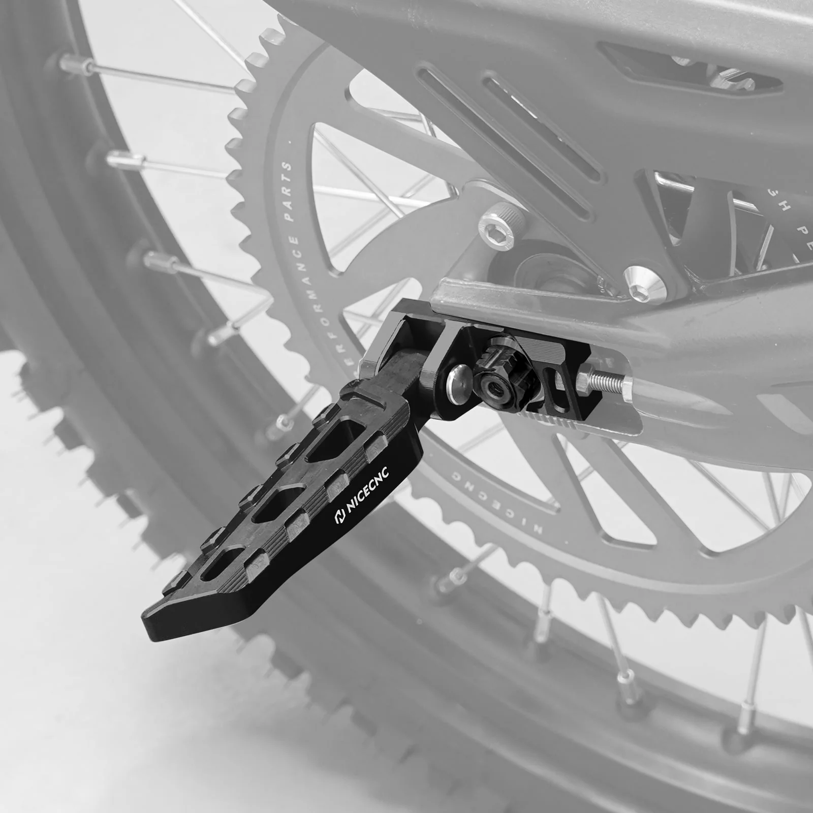 Chain Tensioner Adjuster Blocks & Rear Stunt Pegs For Surron Light Bee X/ S/ L1E Segway X160 X260 - Image 22