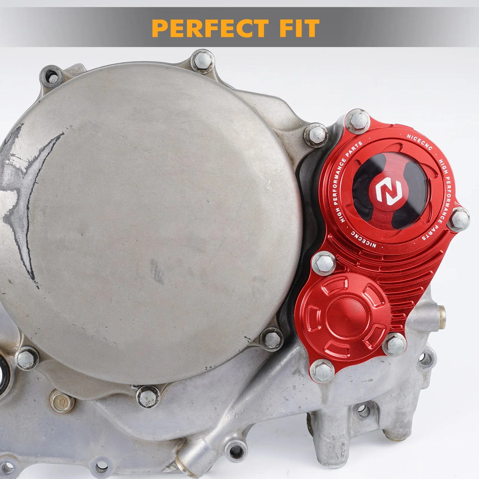 Clear Oil Filter Cover for Honda XR650R 2000-2007 - Image 3