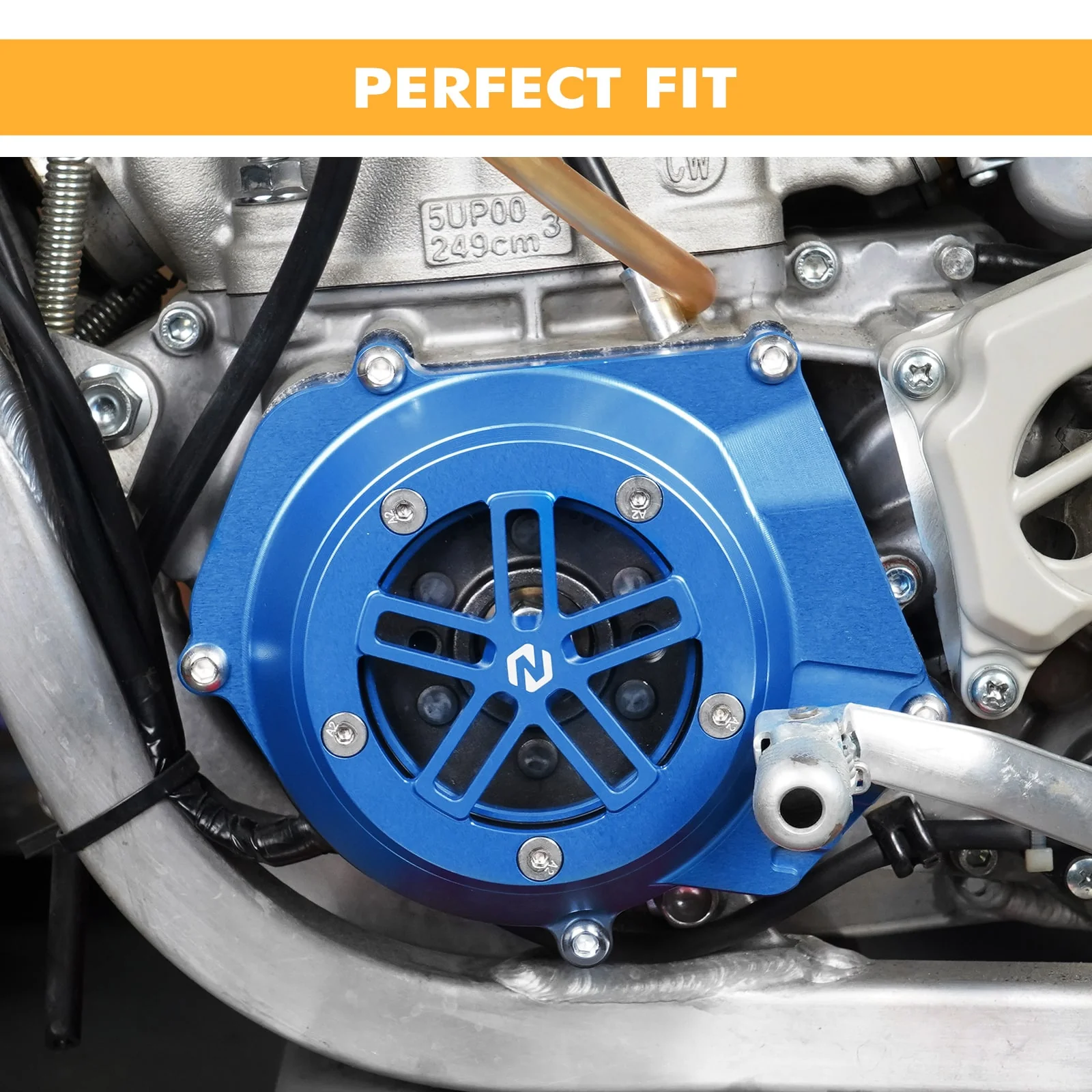Stator Generator Magneto Crankcase Cover For Yamaha YZ250 1999-2024 YZ250X 2016-2023 - Image 3
