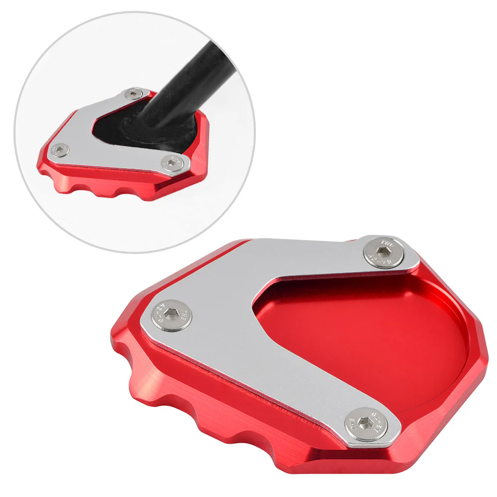 CNC Billet Kickstand Side Stand Plate Extension Pad For BMW R nineT 2014-2016 - Image 6