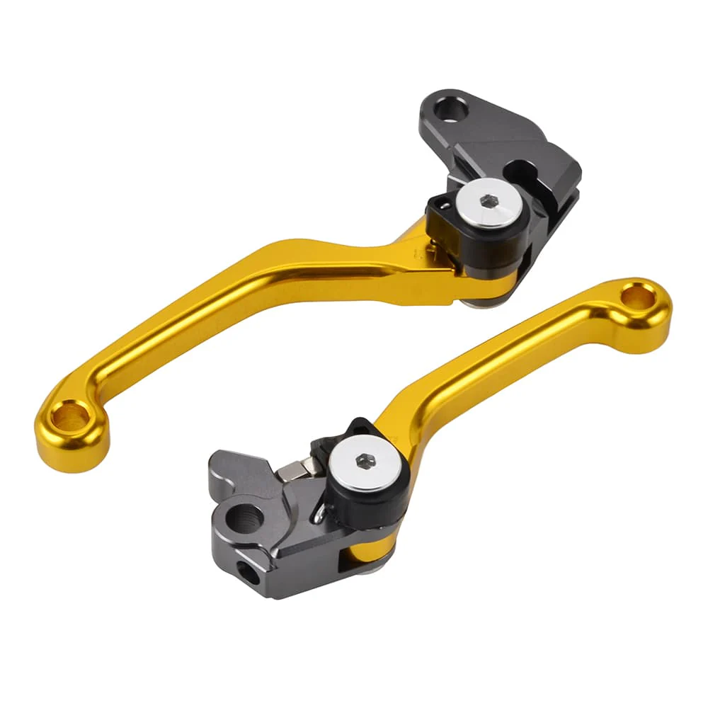 CNC Pivot Brake and Clutch Levers for Suzuki RM125/250 - Image 2