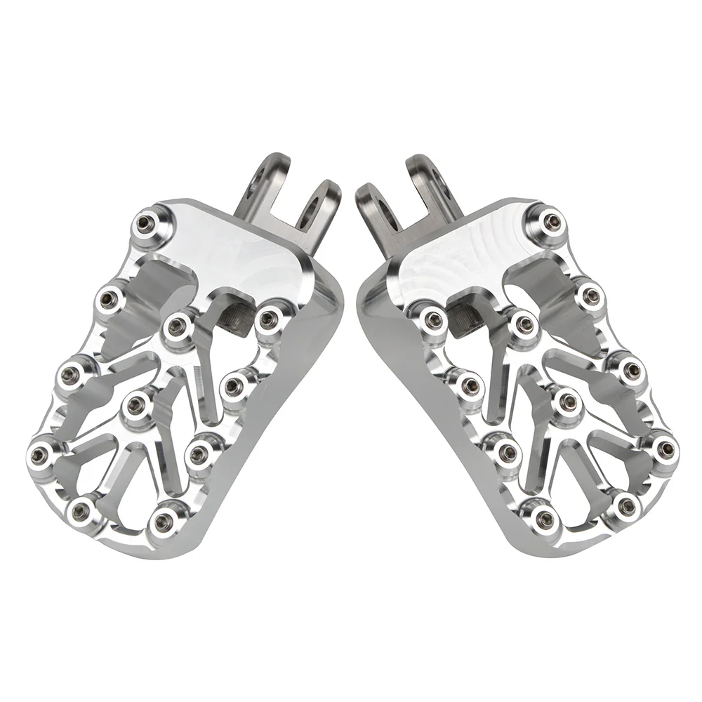 CNC Billet Wide Foot Pegs Footrests Pedals For Suzuki DRZ400 E S SM 2000-2022 - Image 19