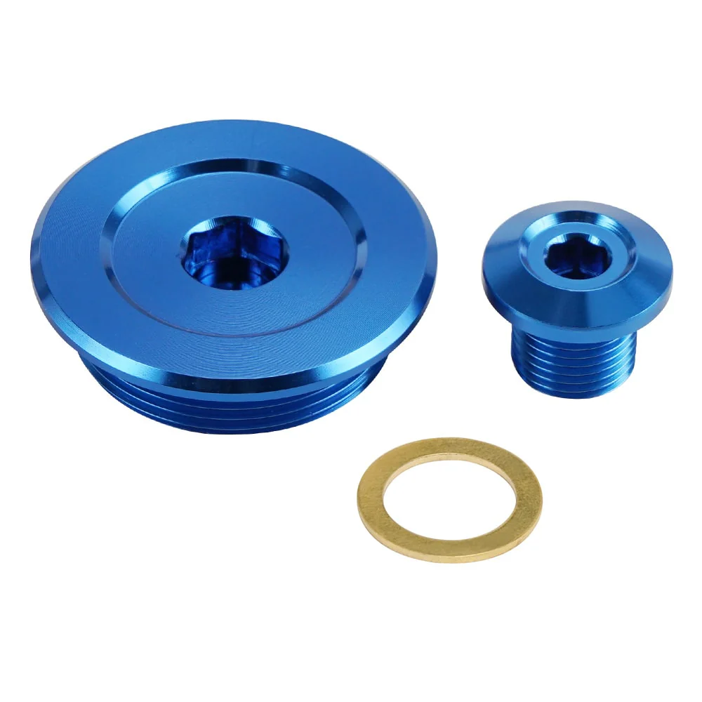 2PCS CNC Billet Screw Cover Plug Bolts For Suzuki DRZ400/E/S/SM 2000-2024 - Image 6