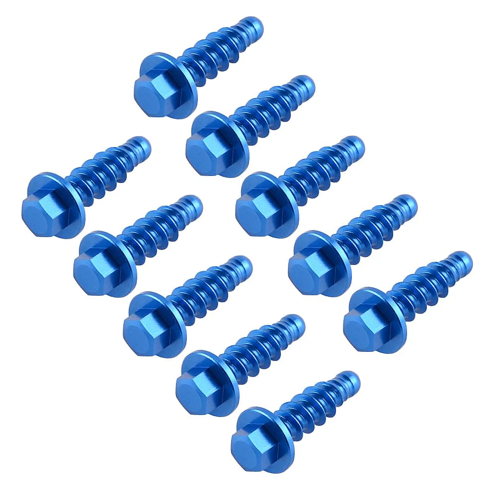 10PCS CNC Fairing Bolts Motorcycle Tapping Screw - Image 3
