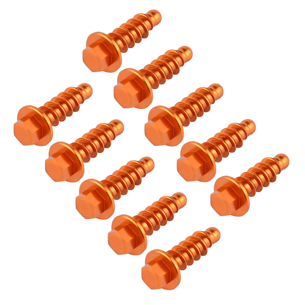 10PCS CNC Fairing Bolts Motorcycle Tapping Screw - Image 9