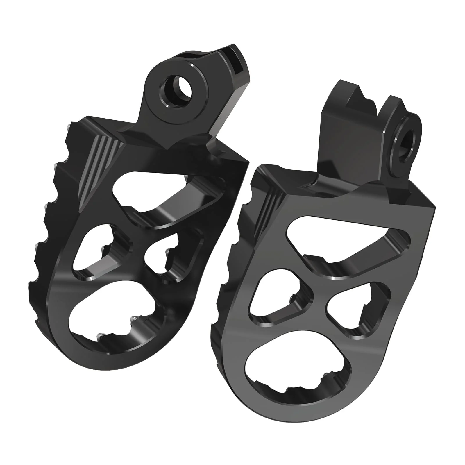 Pair Wide Billet Footpegs For Suzuki RMZ250 2010-2024 RMZ450 2008-2024 - Image 13