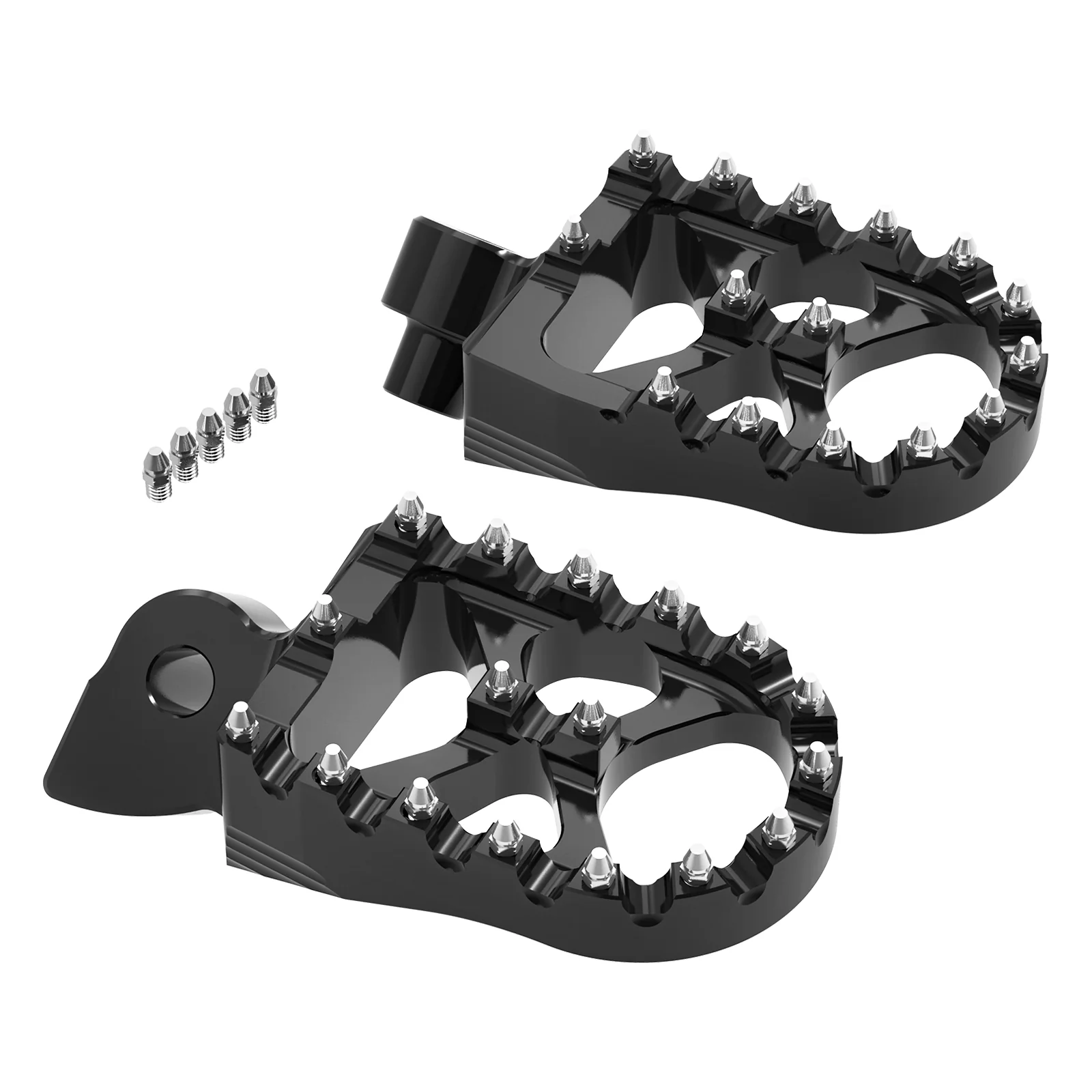 Wide Forged Motorcycle Foot Pegs Pedal For Yamaha YZ65 YZ85 YZ125 YZ250 YZ450F WR250F - Image 3