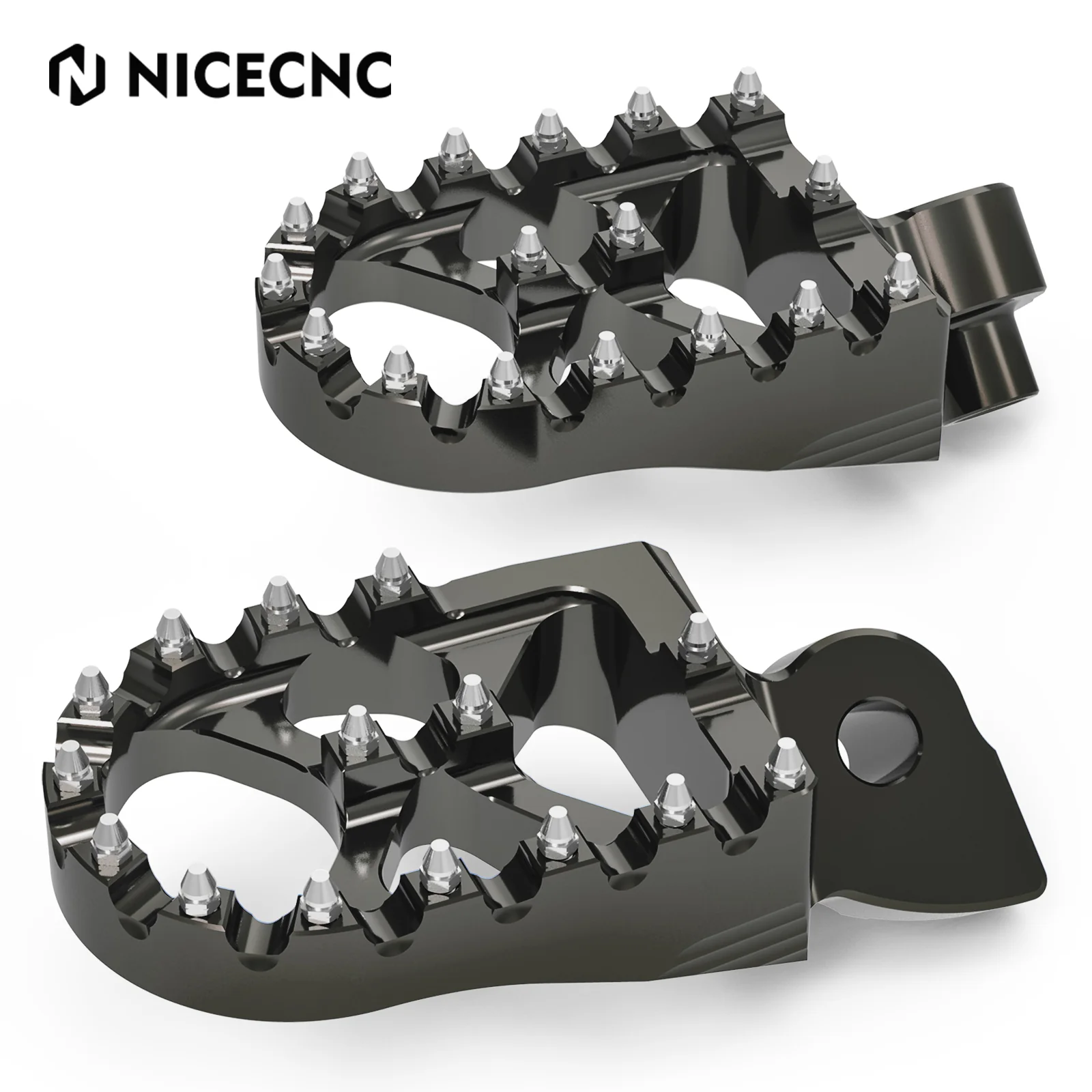 Wide Forged Motorcycle Foot Pegs Pedal For Yamaha YZ65 YZ85 YZ125 YZ250 YZ450F WR250F - Image 8