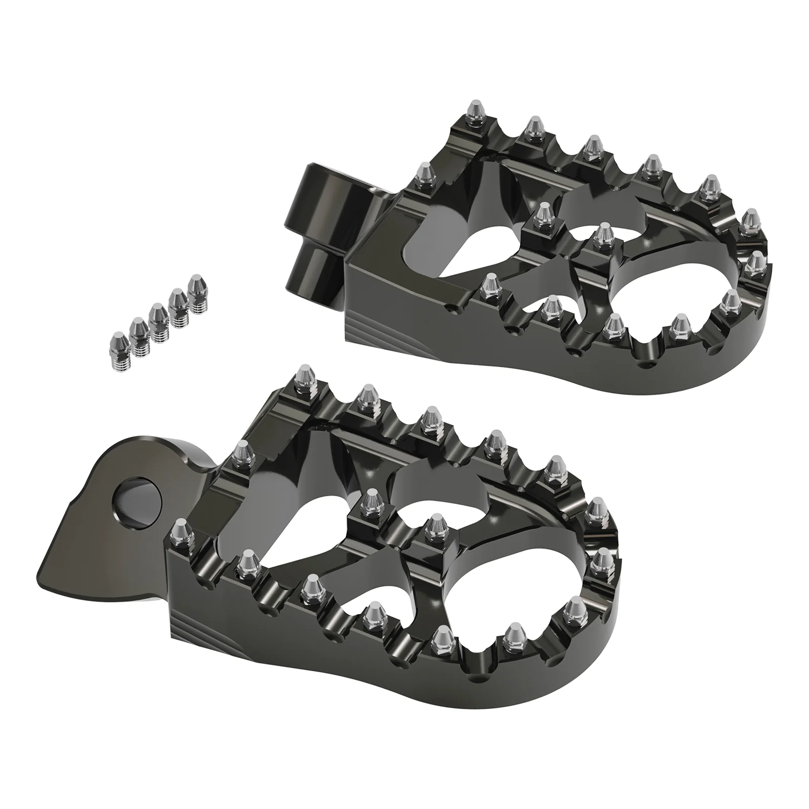 Wide Forged Motorcycle Foot Pegs Pedal For Yamaha YZ65 YZ85 YZ125 YZ250 YZ450F WR250F - Image 9