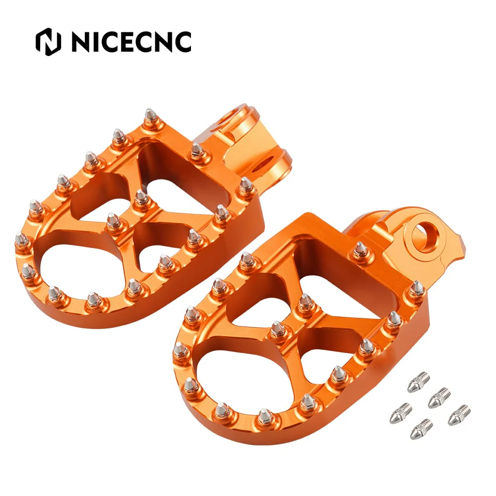 CNC Wide Forged Foot Pegs For KTM Beta Husqvarna - Image 8