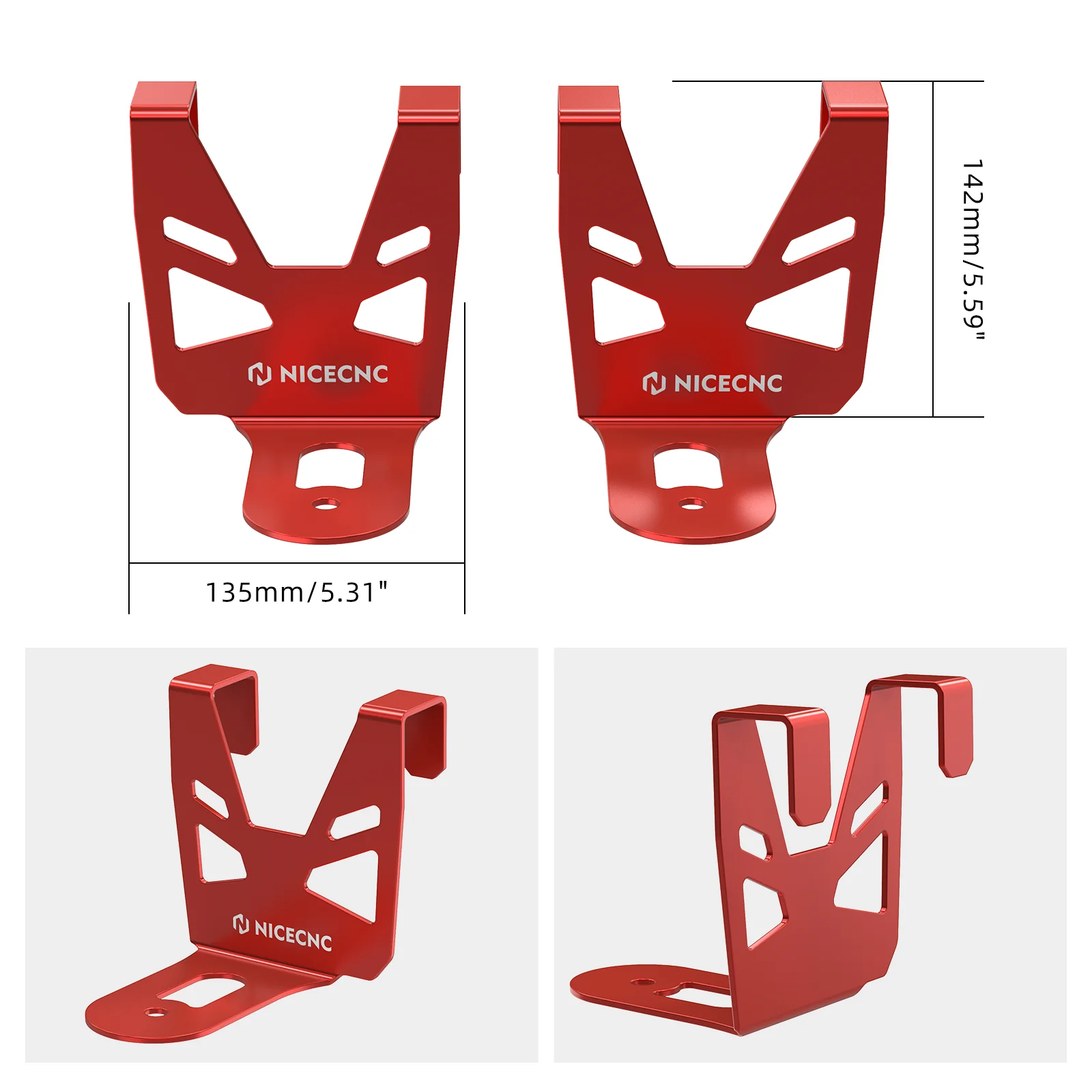 UTV Cooler Mount Brackets w/Tie Down Anchors For Polaris RZR XP 1000 TURBO - Image 6