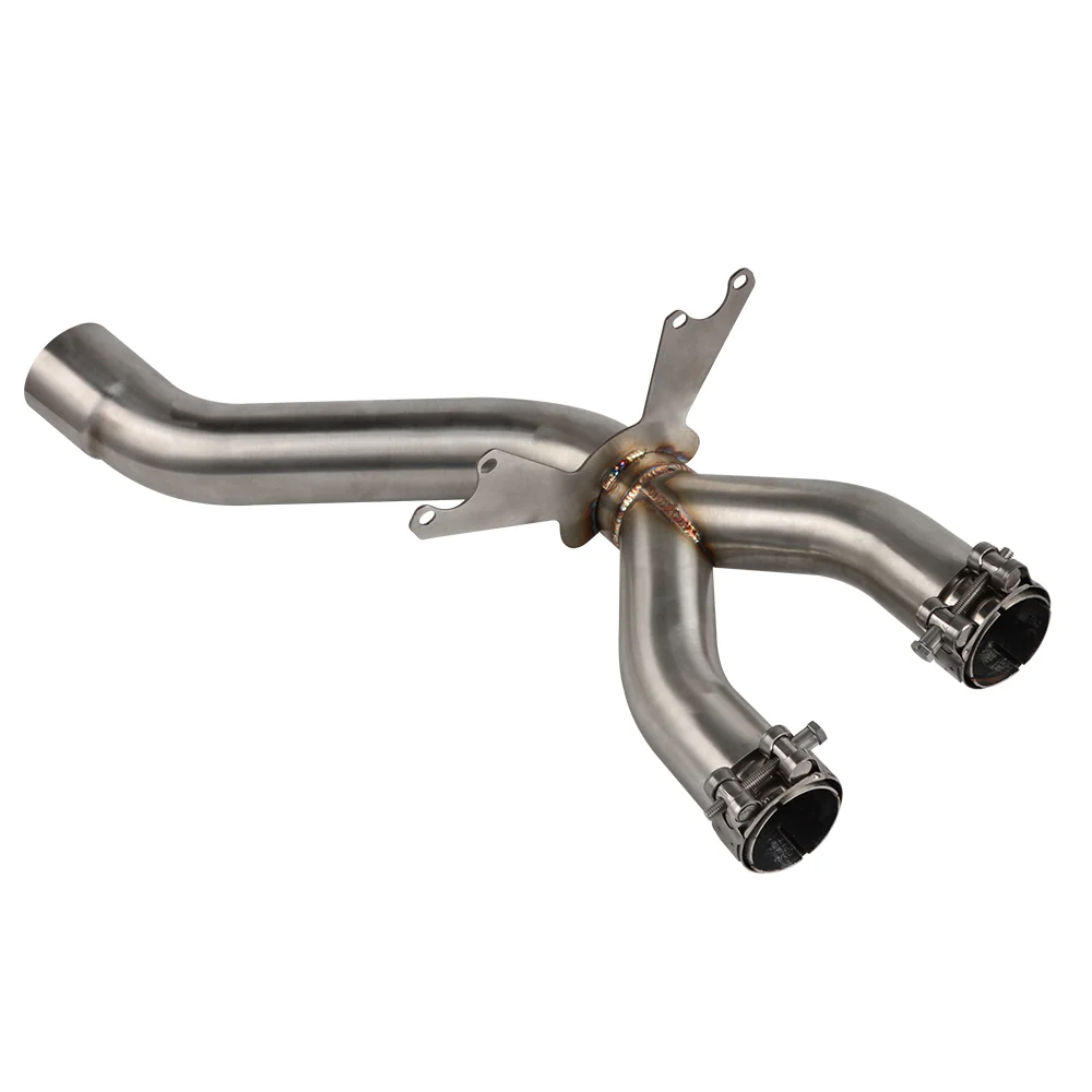 Decat Exhaust Muffler Down Pipe Mid Link Eliminator For BMW S1000RR 2012-2014 - Image 3