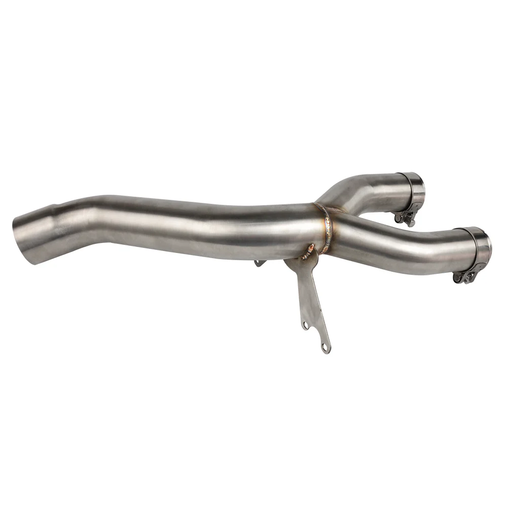 Decat Exhaust Muffler Down Pipe Mid Link Eliminator For BMW S1000RR 2012-2014 - Image 4