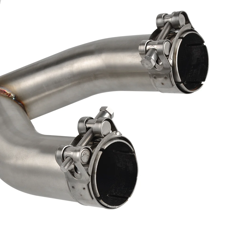 Decat Exhaust Muffler Down Pipe Mid Link Eliminator For BMW S1000RR 2012-2014 - Image 6