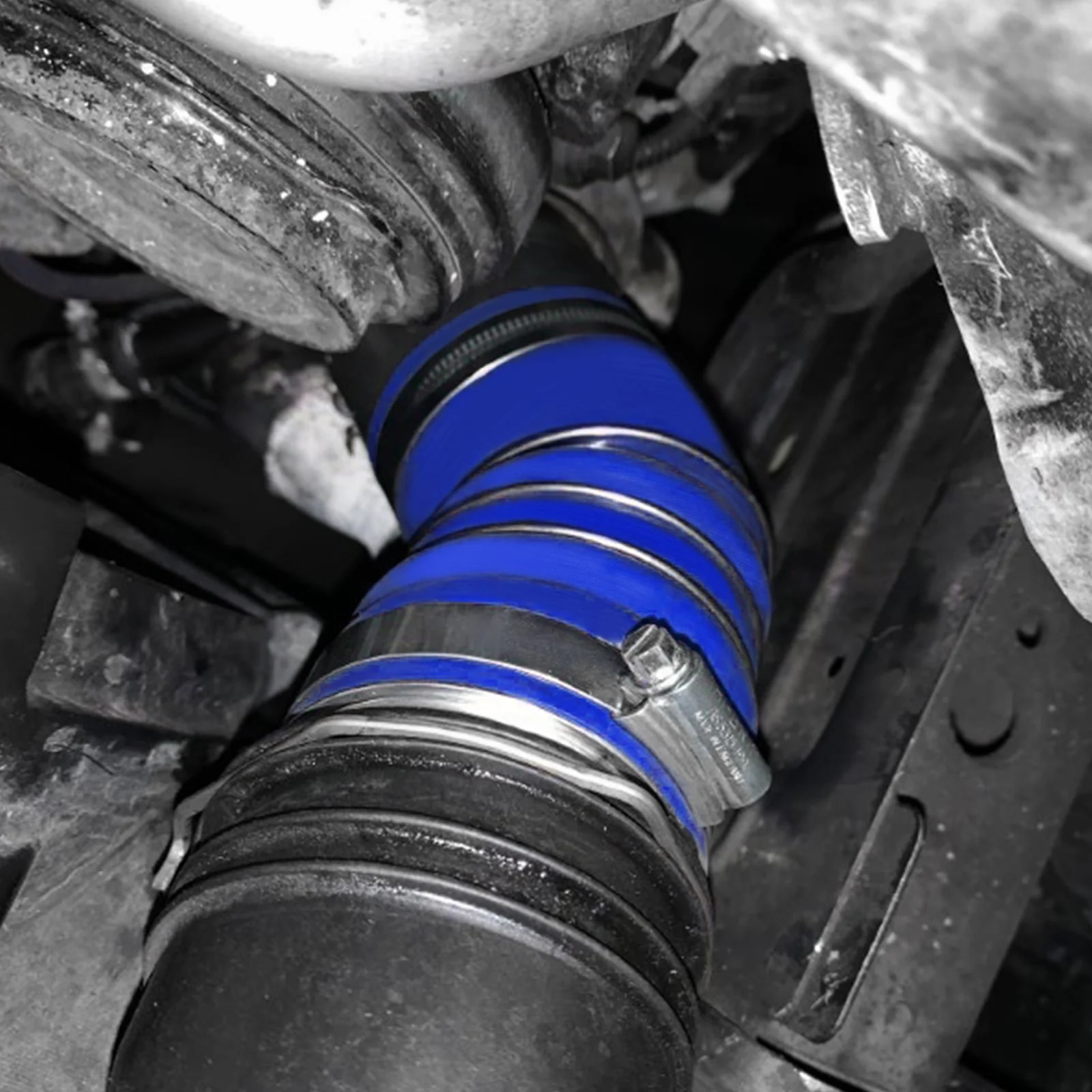 Diesel Silicone Intercooler Boost Hose For BMW 335D E90 E91 E92 - Image 3