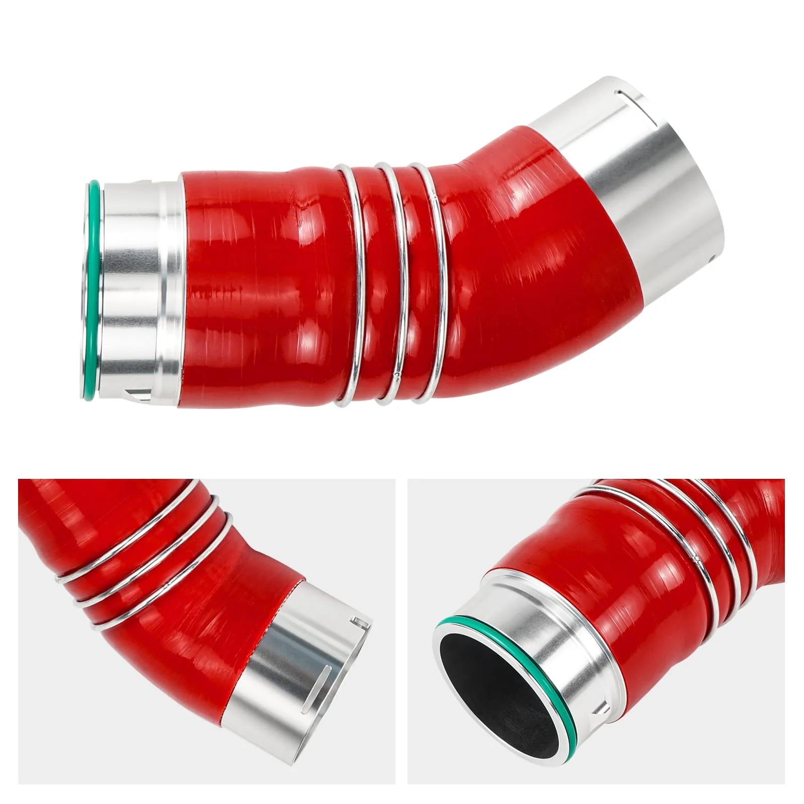 Diesel Silicone Intercooler Boost Hose For BMW 335D E90 E91 E92 - Image 8