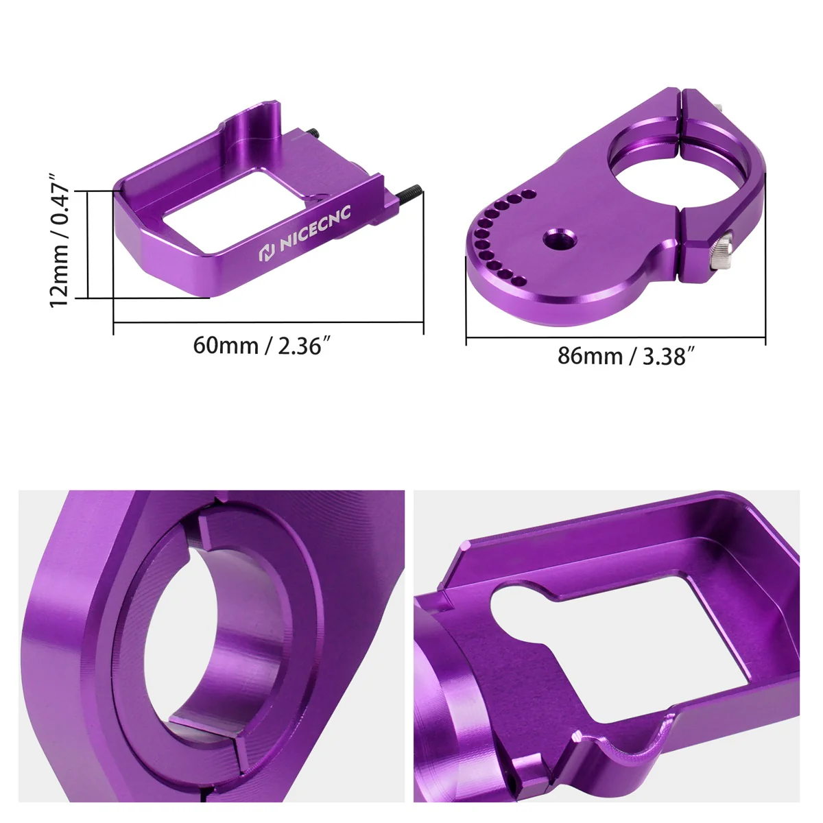 Digital Display Relocation Bracket & Brake Levers For Surron Light Bee Segway X160 X260 - Image 3