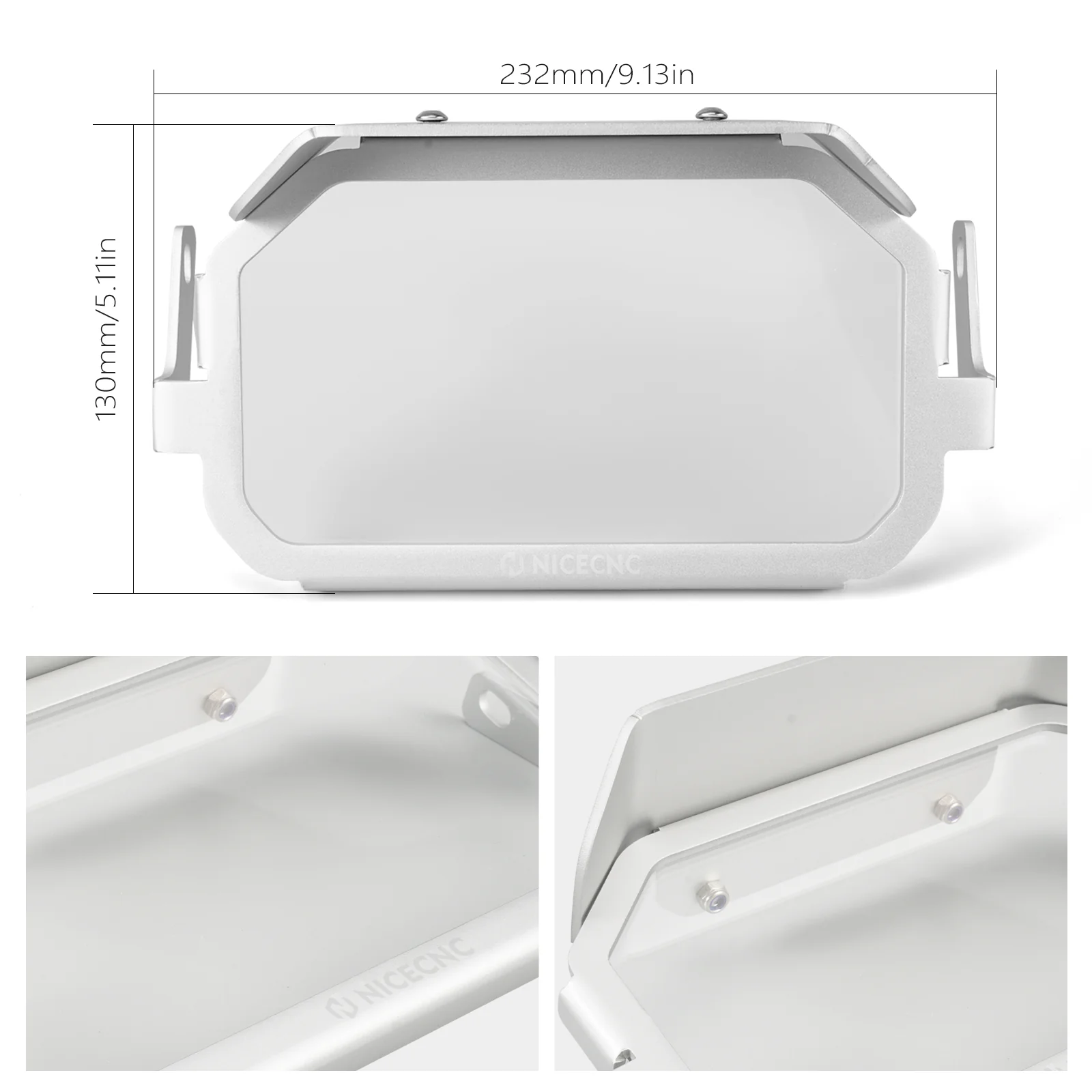 Instrument Display Screen Protector Cover Anti-theft Locking Frame For BMW R1200GS Adv 2013-2018 R1250GS Adv 2018-2024 - Image 15