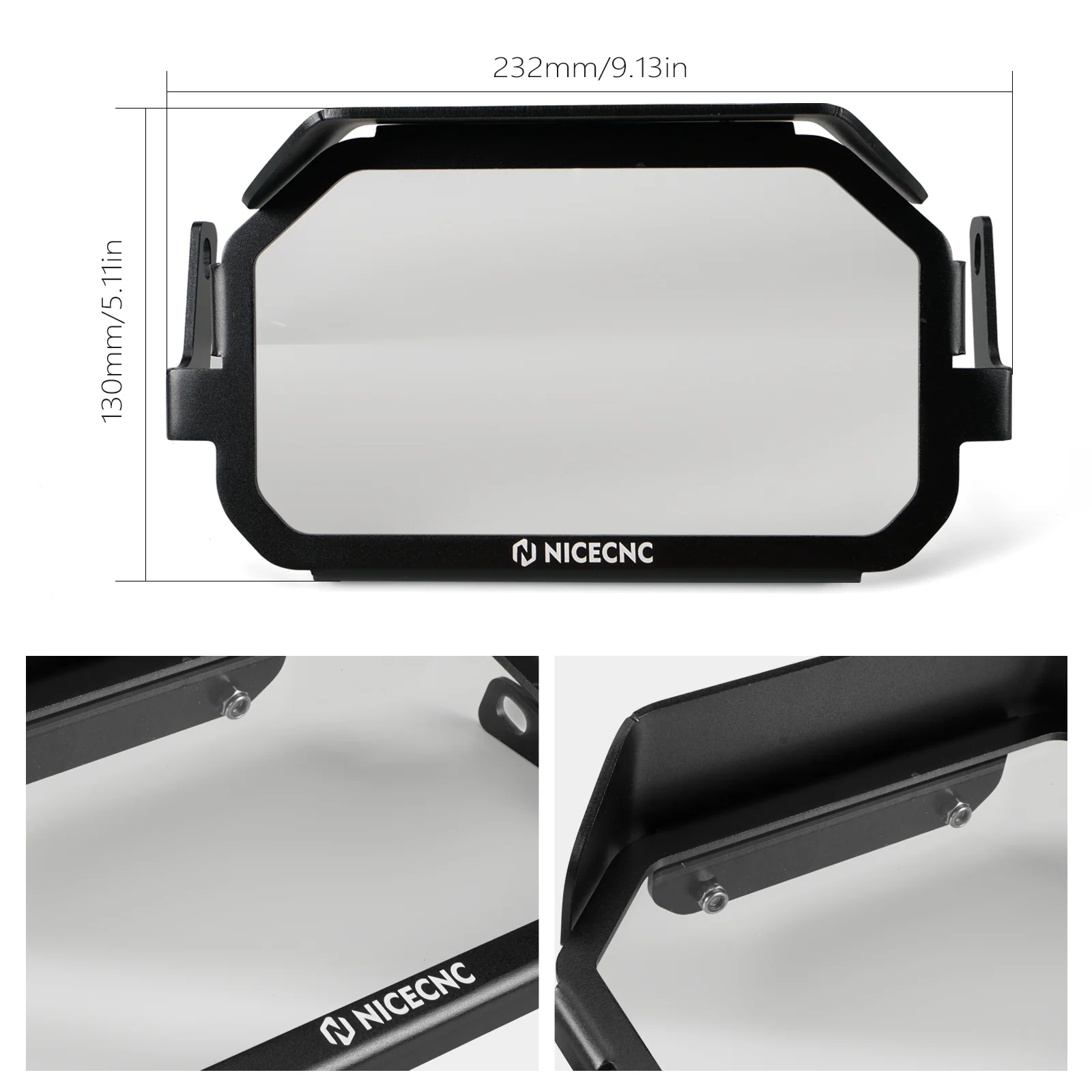 Instrument Display Screen Protector Cover Anti-theft Locking Frame For BMW R1200GS Adv 2013-2018 R1250GS Adv 2018-2024 - Image 9