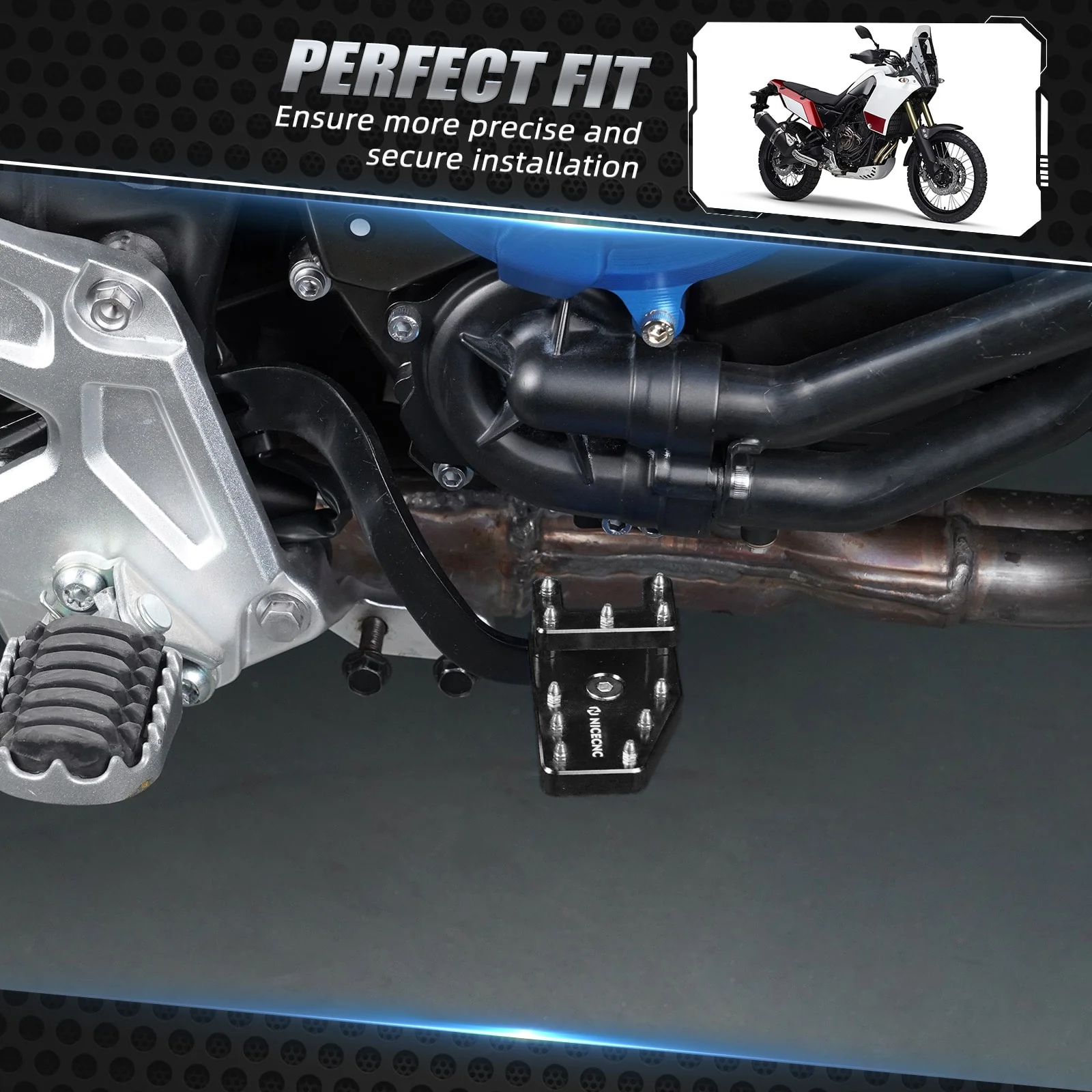 Dual Control Brake Pedal For Yamaha Tenere 700 /XTZ700 2019-2024 - Image 3