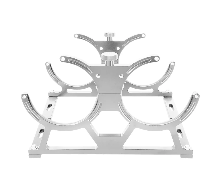 Billet Aluminum Dual Nitrous Bottle Bracket Fits 10-15lb Nitrous Bottles - Image 7