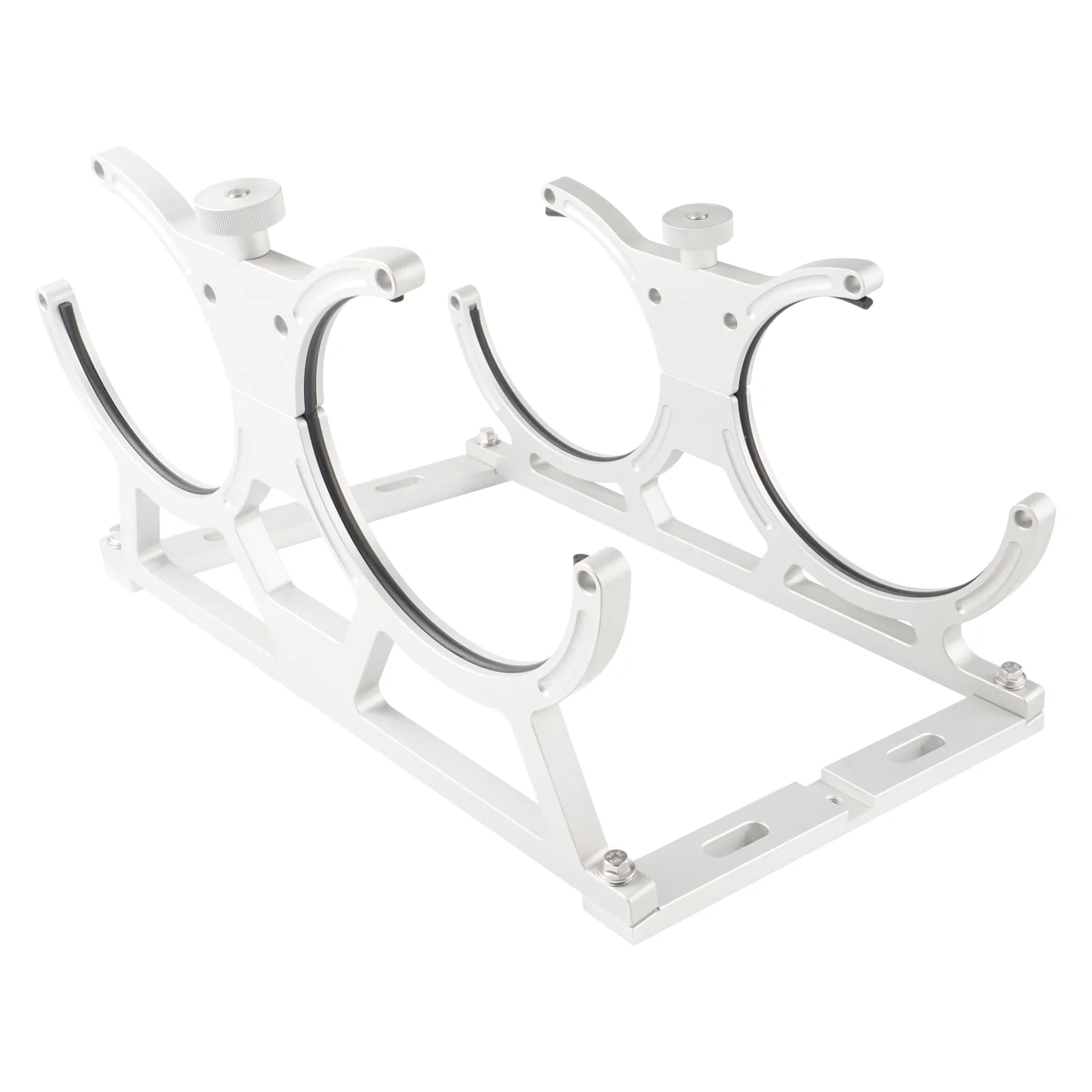 Billet Aluminum Dual Nitrous Bottle Bracket Fits 10-15lb Nitrous Bottles - Image 9