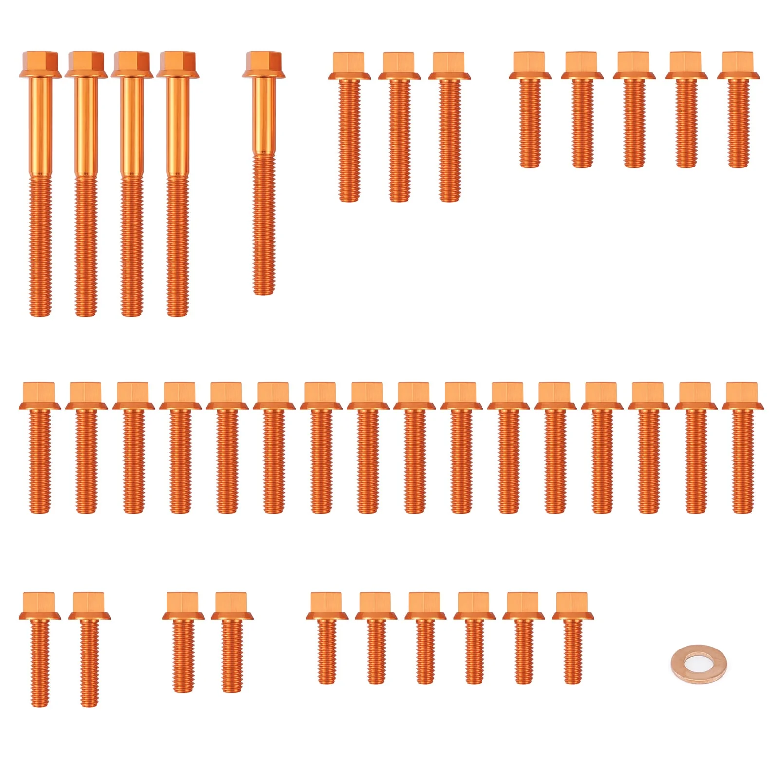 Engine Bolt Kit 7075-T6 Billet Aluminum for KTM 250/300 EXC/XCW 2017-2019 - Image 4