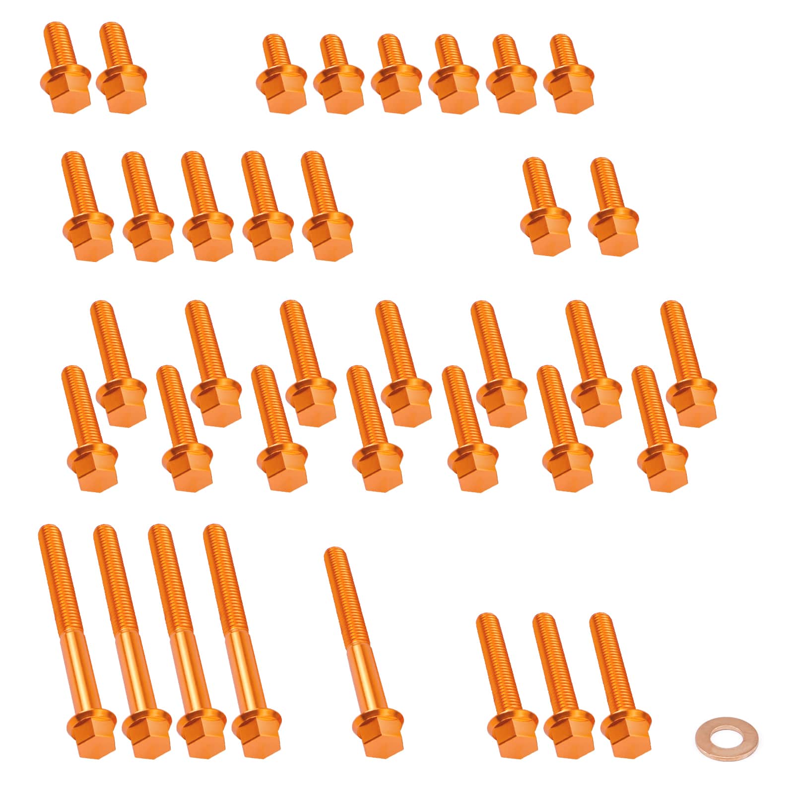 Engine Bolt Kit 7075-T6 Billet Aluminum for KTM 250/300 EXC/XCW 2017-2019 - Image 5