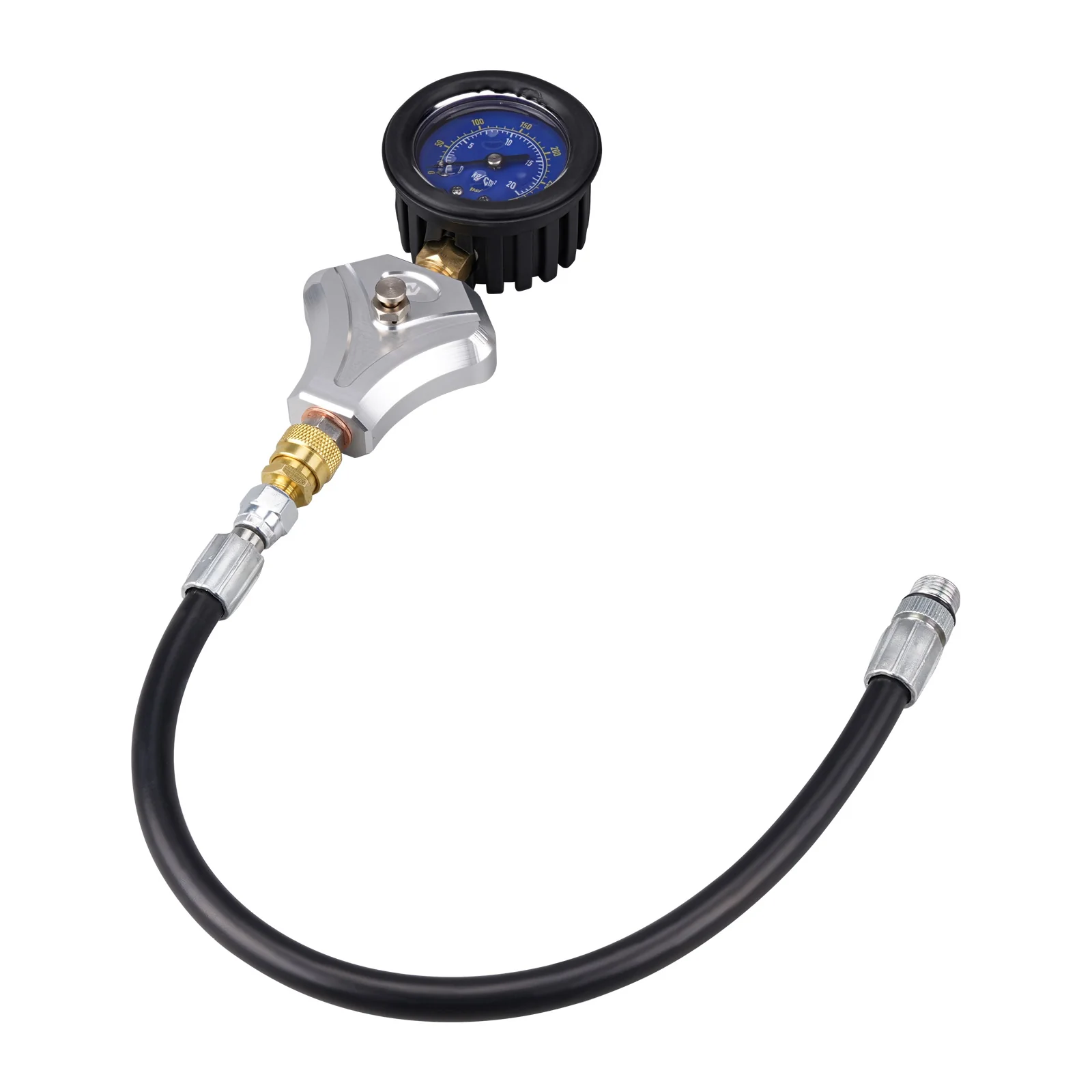 Engine Compression Tester with 10 12 14 mm Adapters For Motorcycle ATV - Image 6
