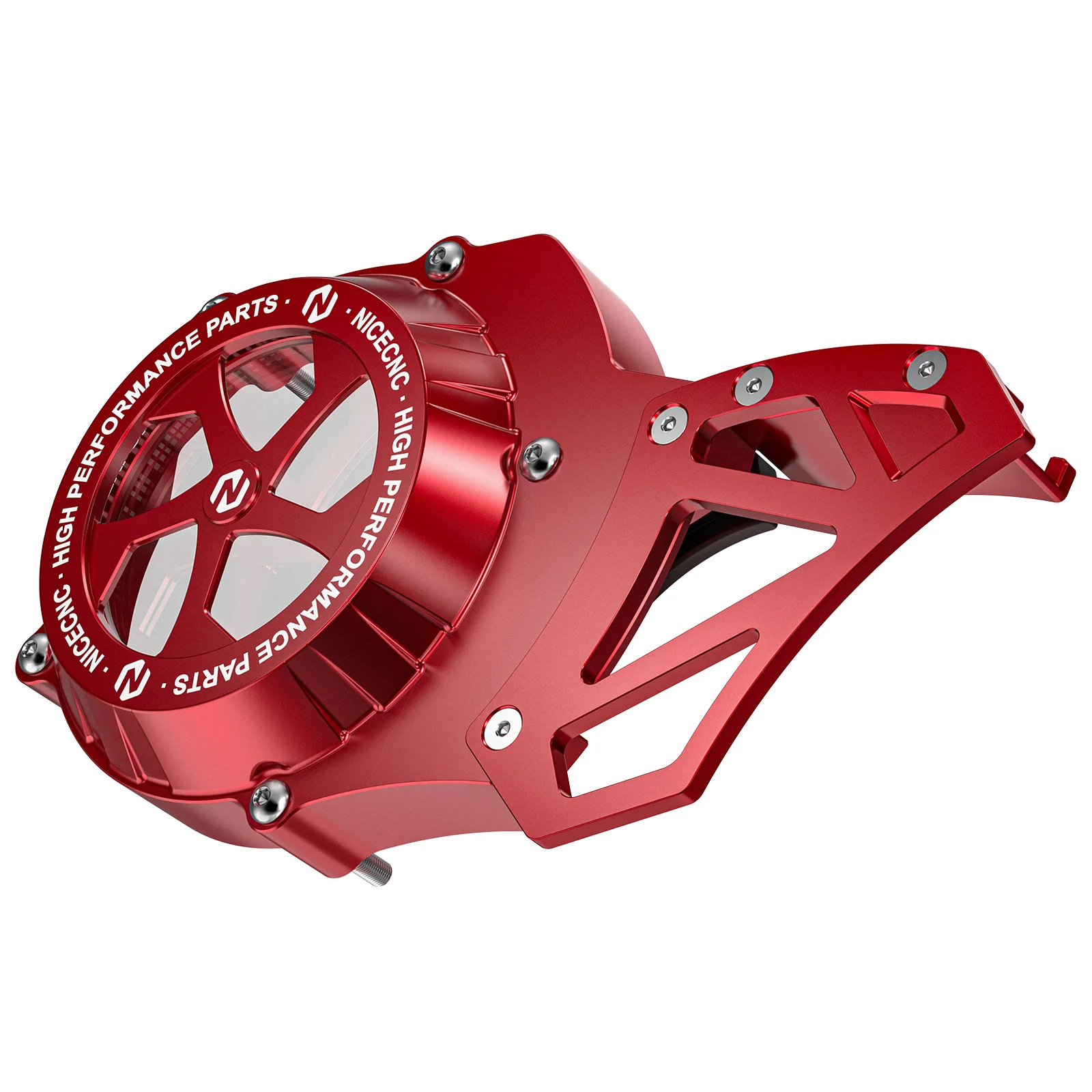 Transparent Crankcase Engine Stator Flywheel Cover Guard For Yamaha Blaster 200 - Image 7