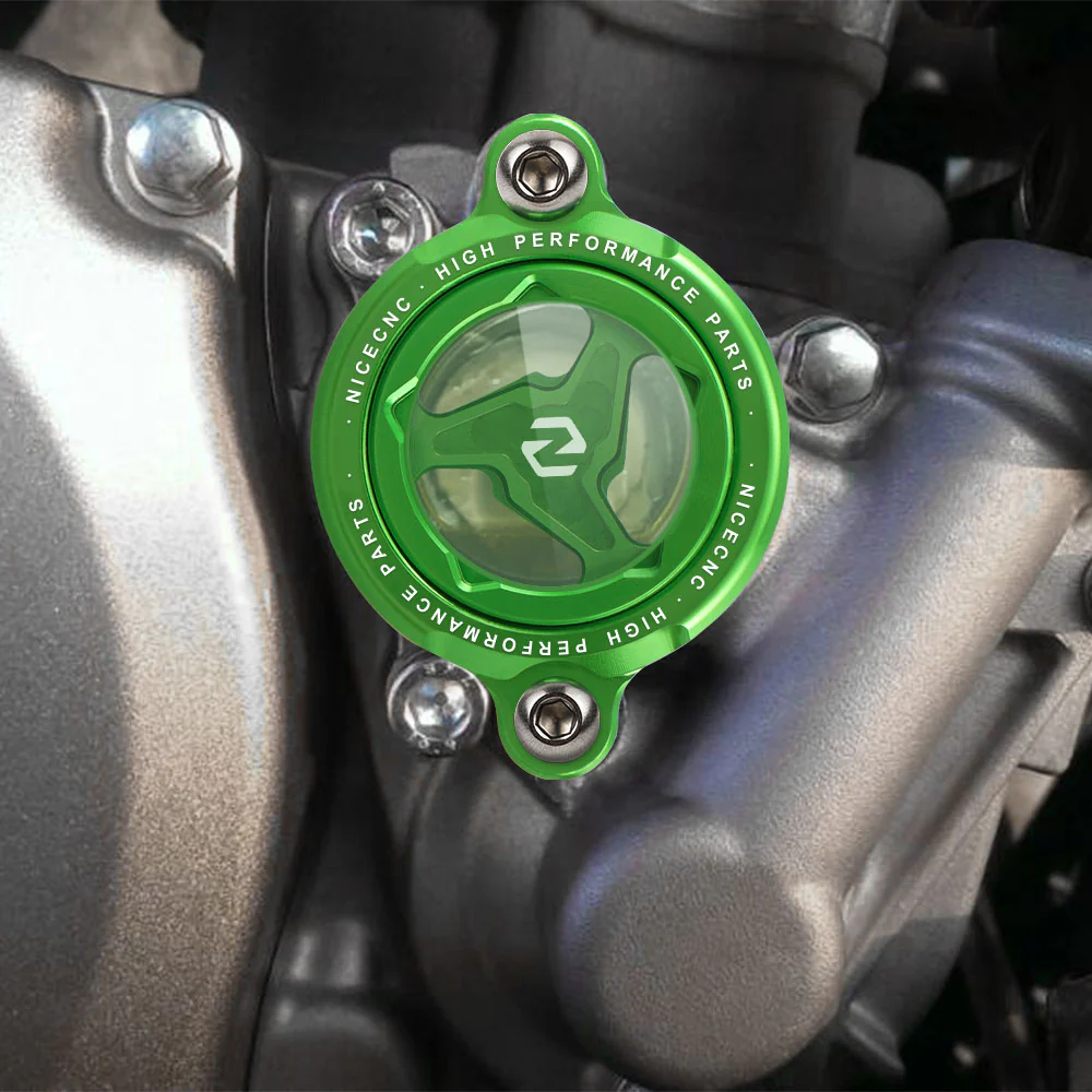 Engine Oil Filter Cap Cover For Kawasaki KX450/KX450SR/X - Image 2