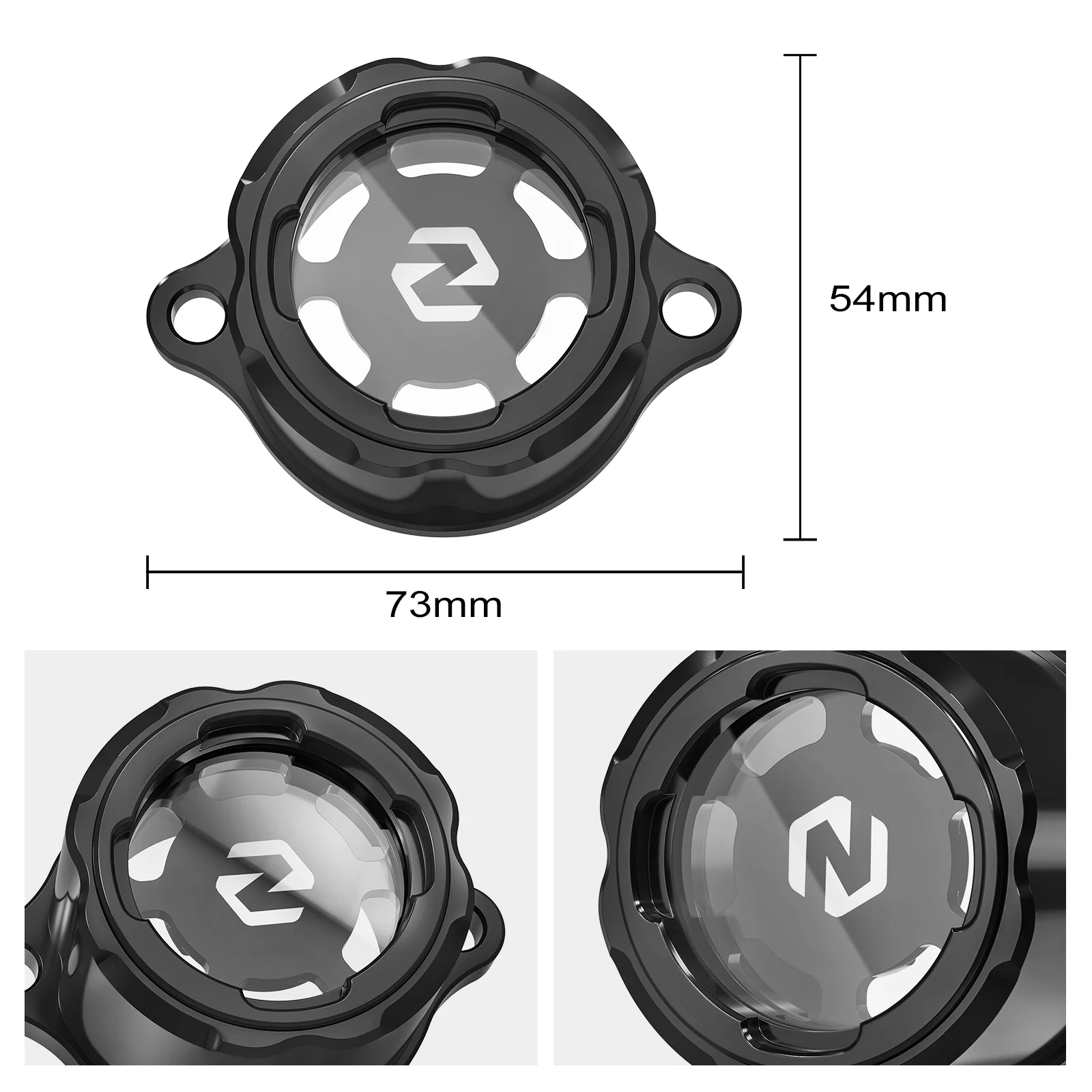 Engine Oil Filter Cap Cover for Yamaha YZ450F 2023-2024 YZ450FX WR450F 2024 - Image 3