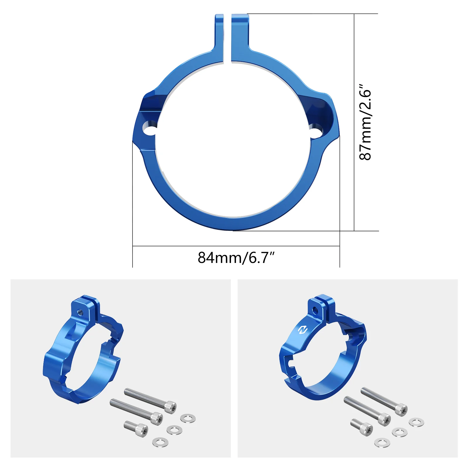 Exhaust Flange Clamp Guard For KTM XC SX EXC XCW Husqvarna TE Gas Gas 250 300 - Image 15