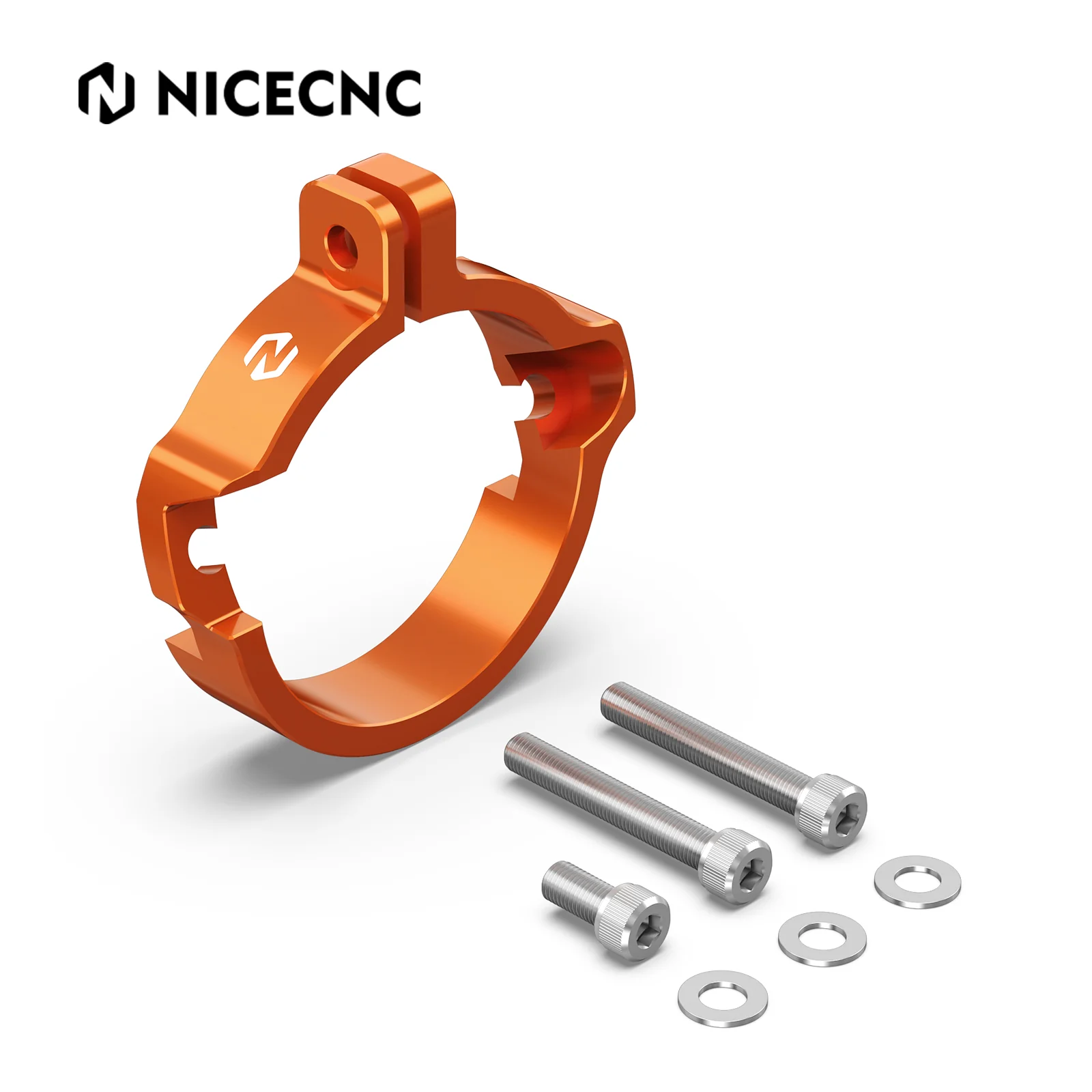 Exhaust Flange Clamp Guard For KTM XC SX EXC XCW Husqvarna TE Gas Gas 250 300 - Image 5