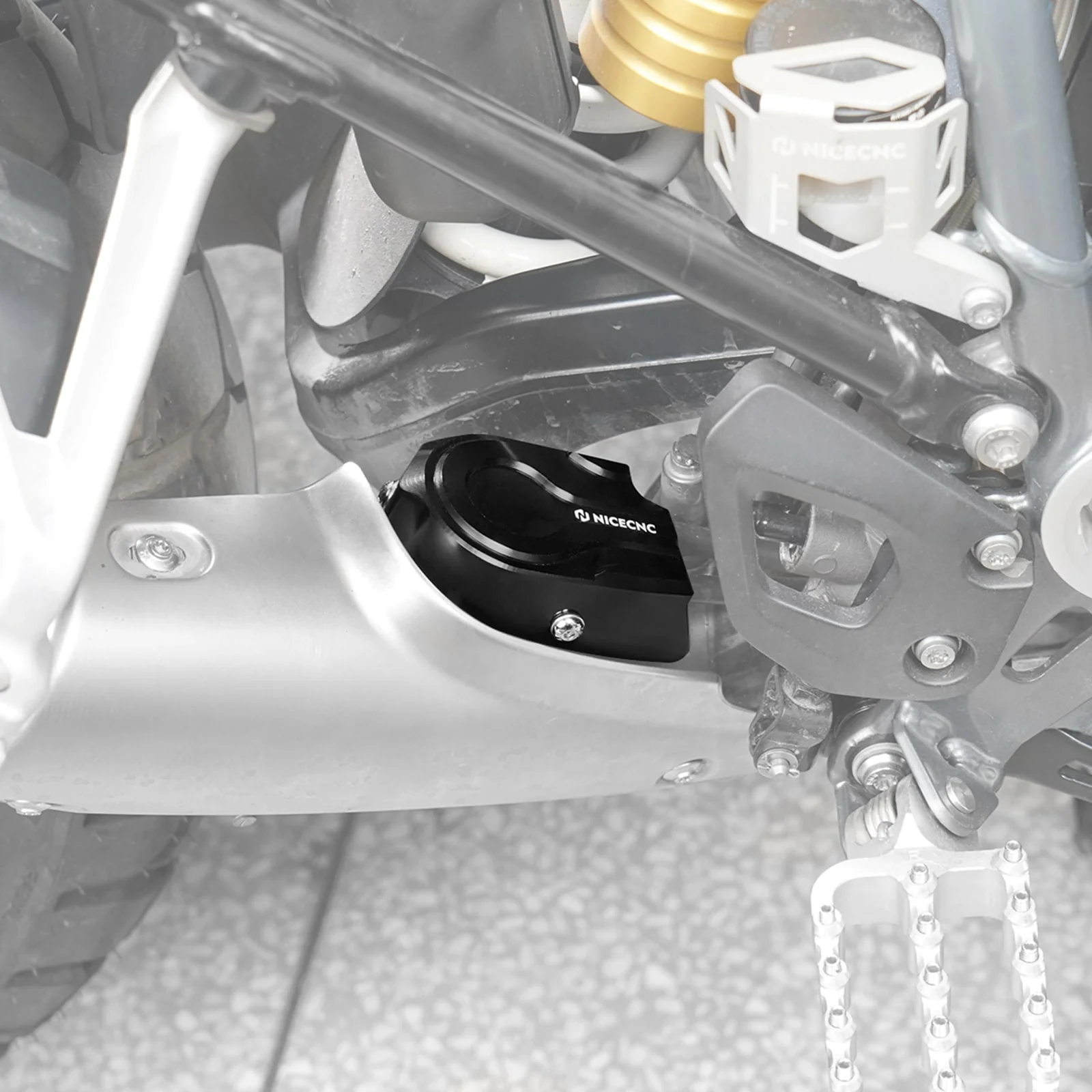 Exhaust Flap Cover For BMW R1250GS 2019-2023 - Image 2