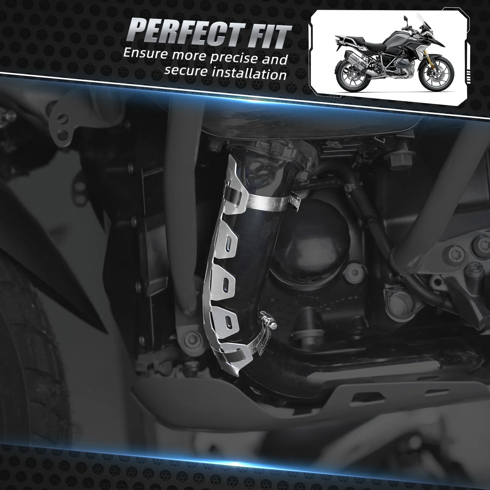 Exhaust Head Pipe Guard For BMW R1250GS R1250R/RS/RT 2018-2023 R1250GS ADV 2019-2023 - Image 2