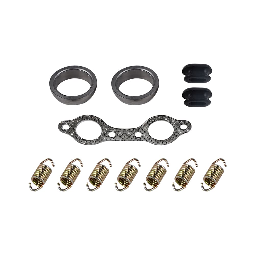 Exhaust Muffler Manifold Gasket Spring Seal Kit For Polaris UTV RZR 800 EFI 2008 - Image 4