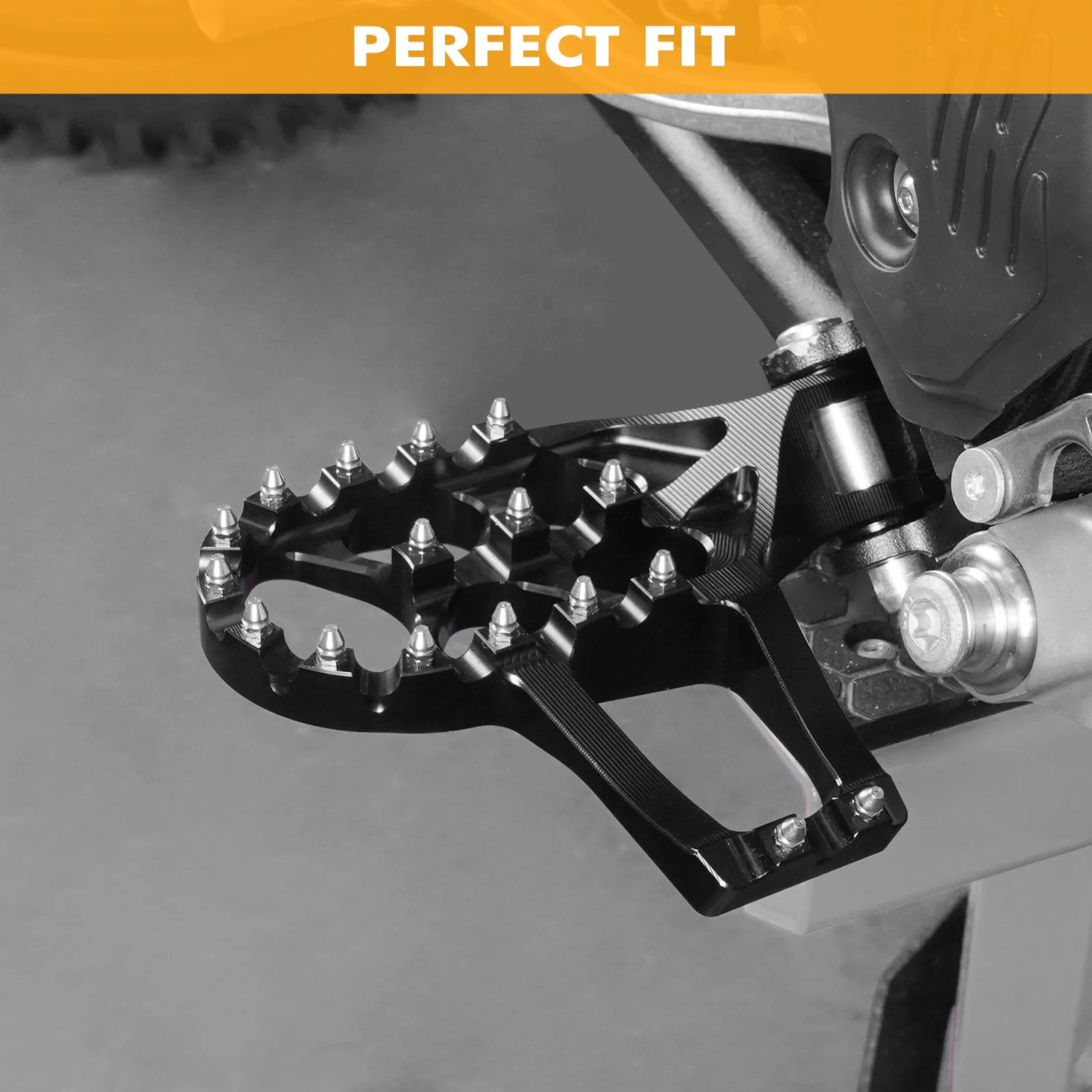 Extender Foot Pegs For KTM 125-500 XC/SX/XCF/SXF Husqvarna 125-450 FC/FX/TX/TC 23-25 GasGas - Image 3
