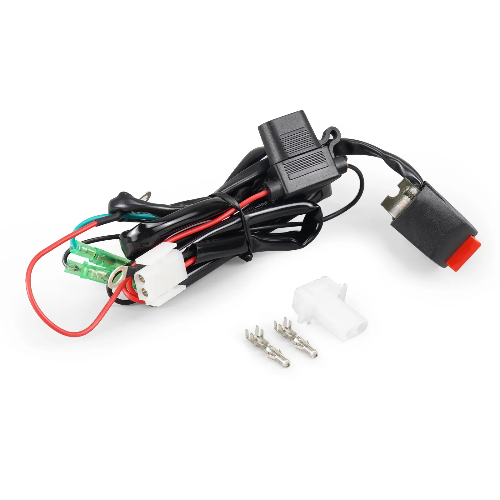 Universal Fan Cable with ON / OFF Switch Kit For KTM Husqvarna Gas Gas 125-450CC Models - Image 2