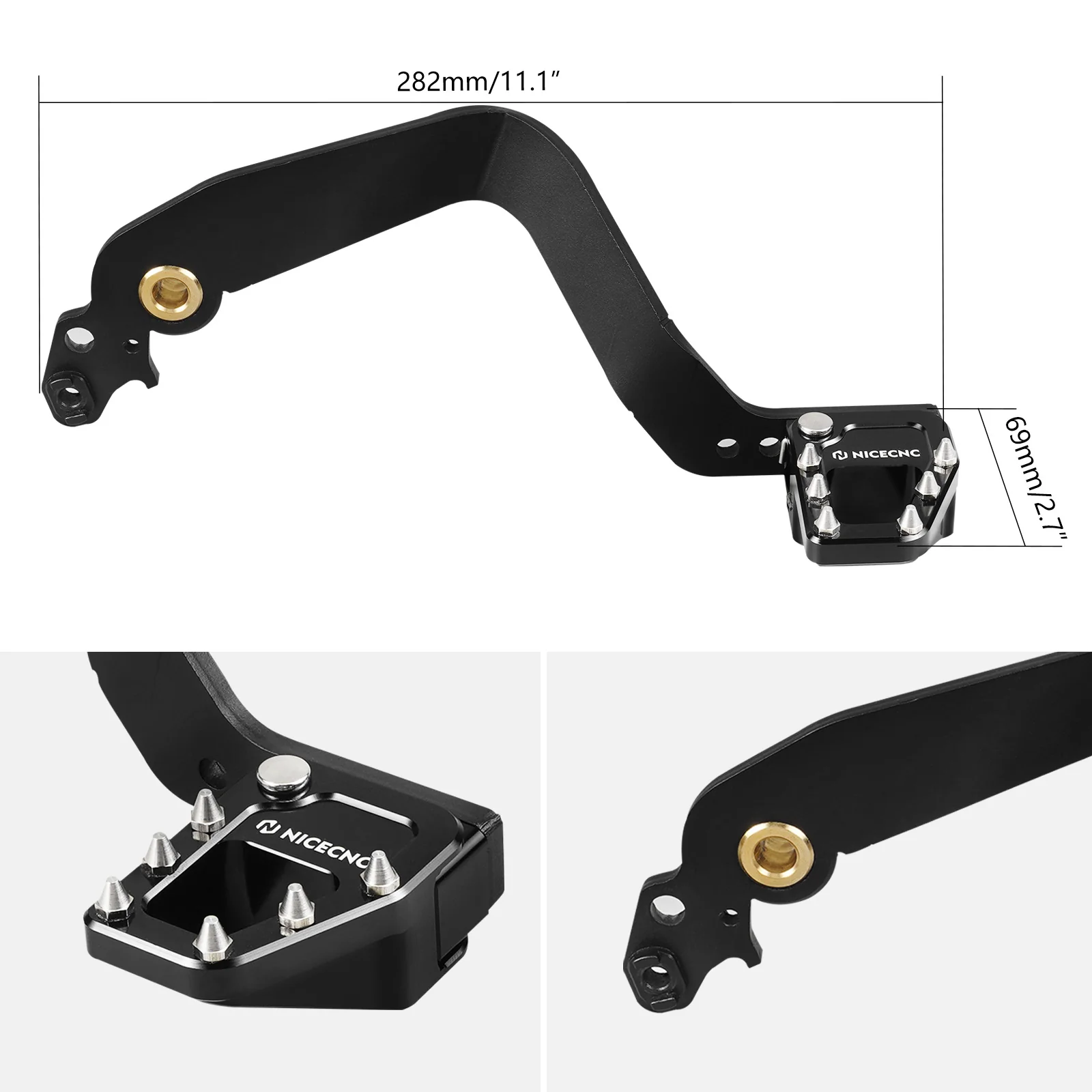 Foldable Rear Brake Pedal Lever For Yamaha Tenere 700 2019-2024 - Image 3